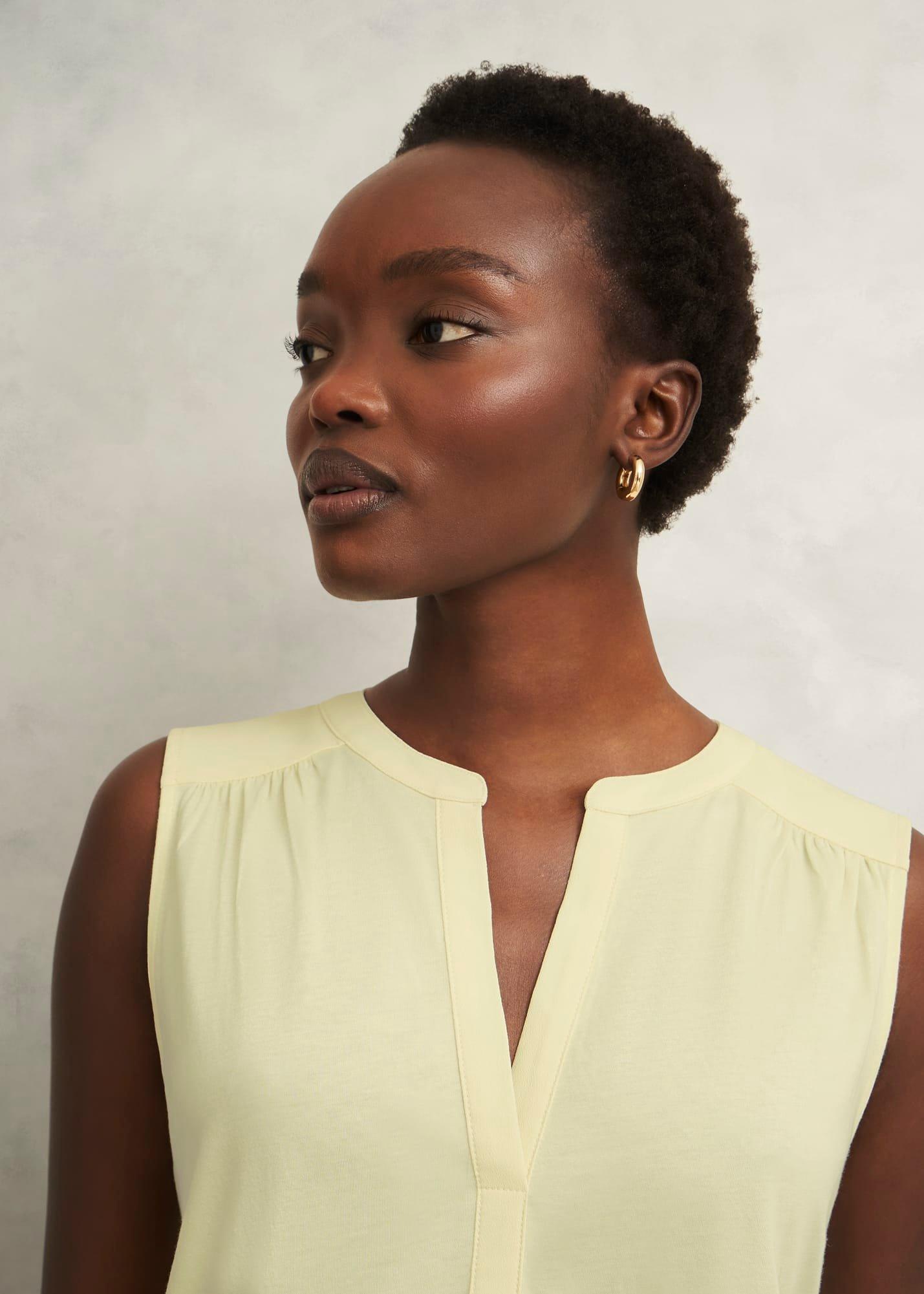 Nadine Top, Pale Lemon, hi-res