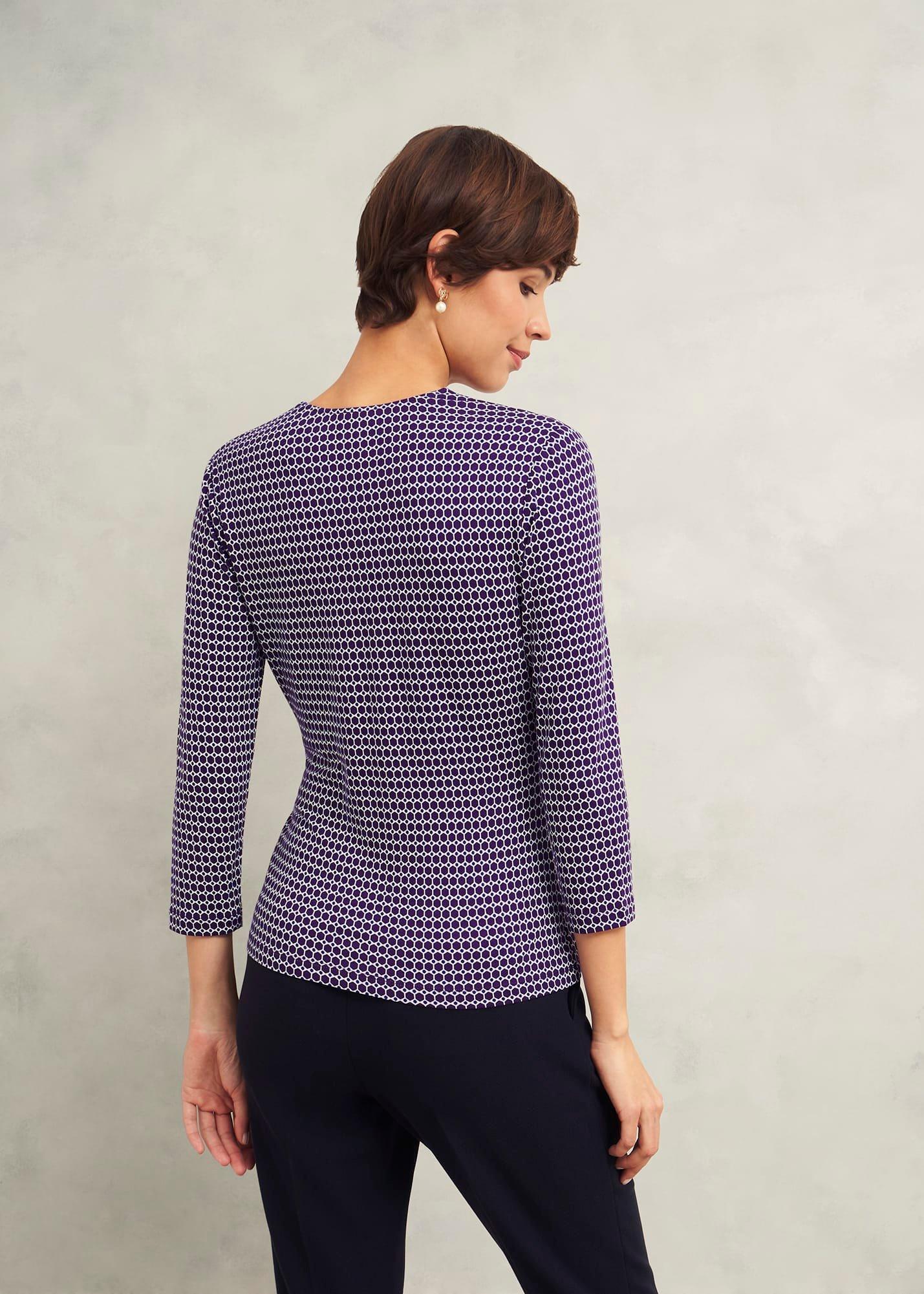 Simmy Printed Top, Purple Multi, hi-res