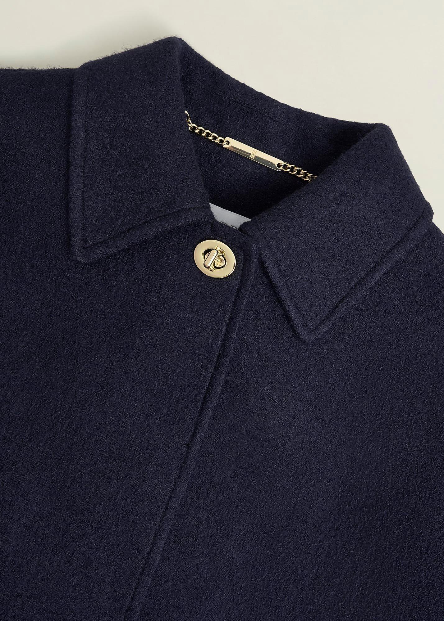 Payton Coat With Wool, Navy, hi-res