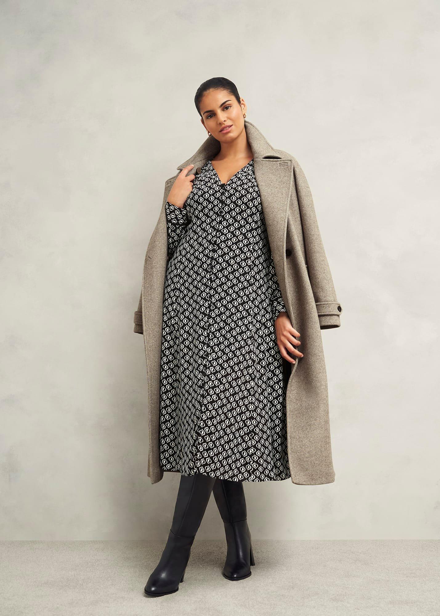 Manon Wool Blend Coat, Neutral, hi-res
