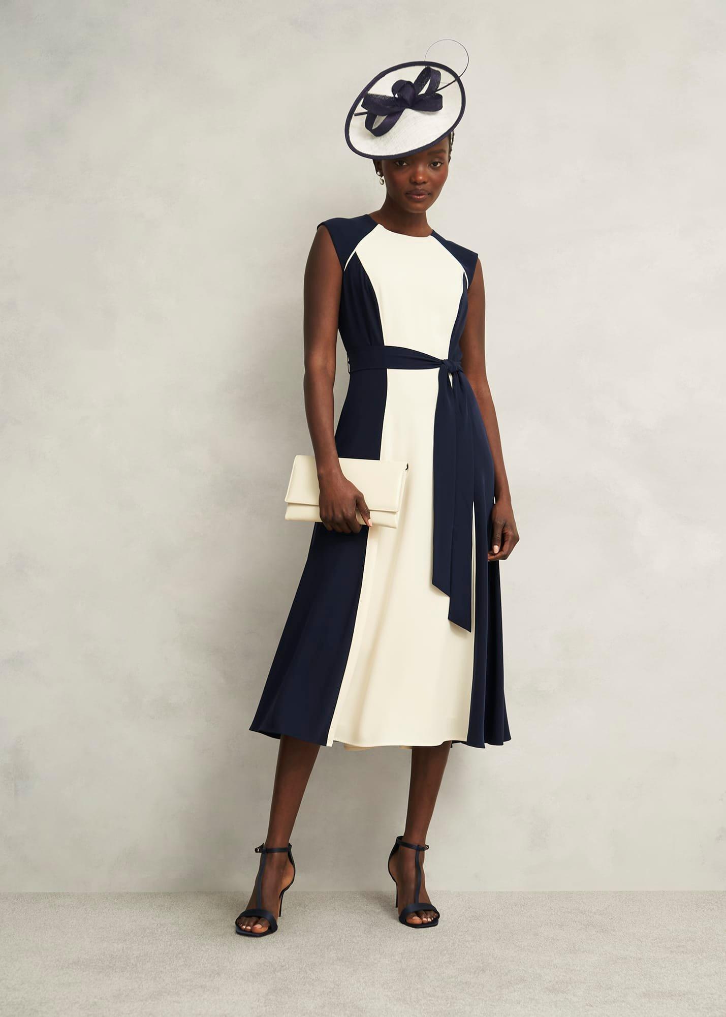 Quinn Fascinator, Cream Midnight, hi-res