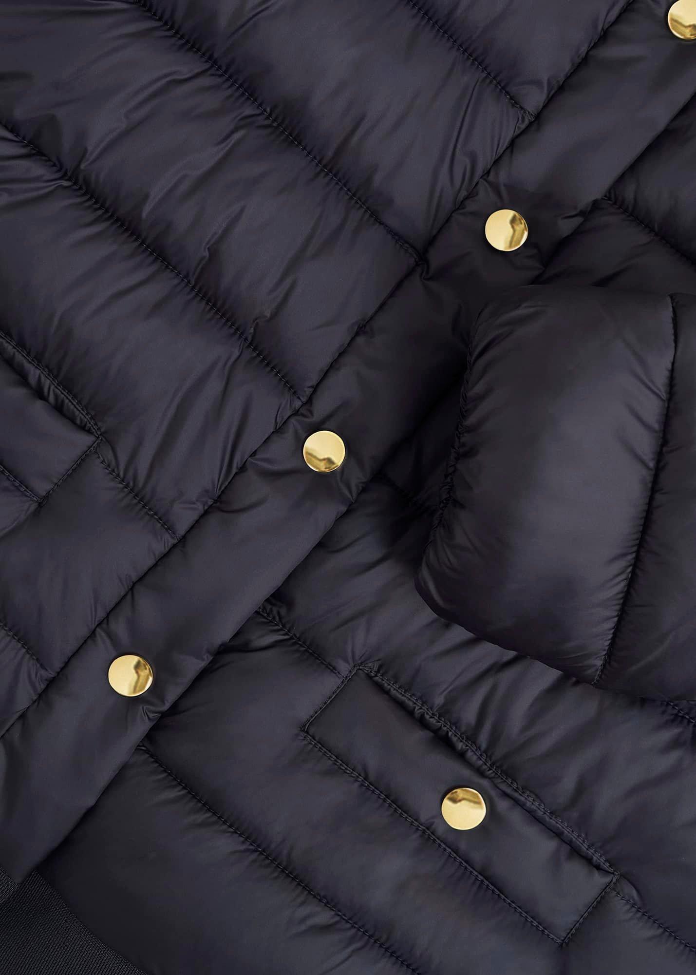 Vespa Puffer Coat, Navy, hi-res