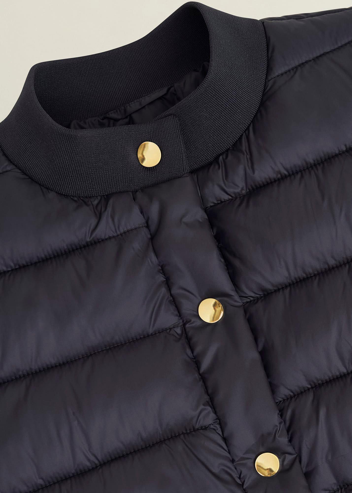 Vespa Puffer Coat, Navy, hi-res