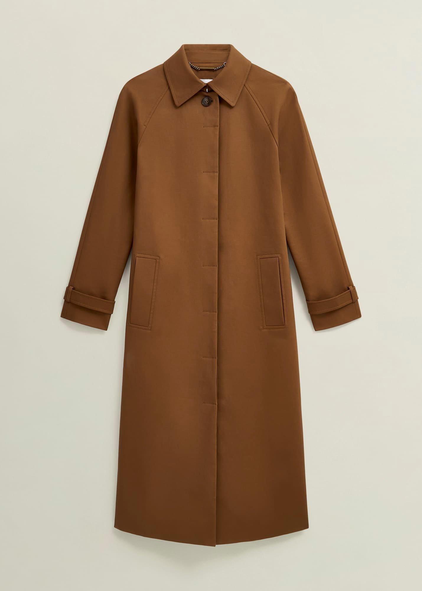 Kentmere Shower Resistant Trench Coat, Vicuna, hi-res