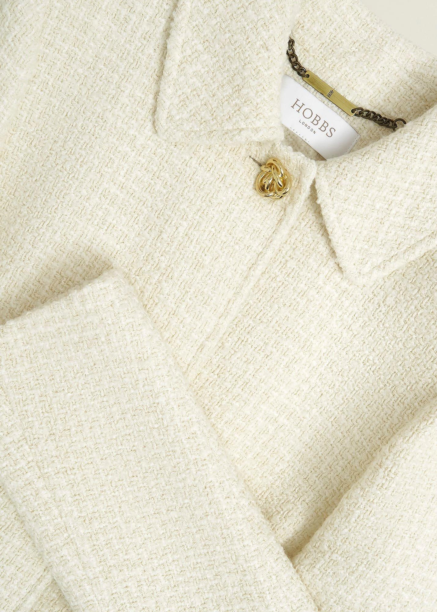 Saffie Coat, Ivory, hi-res