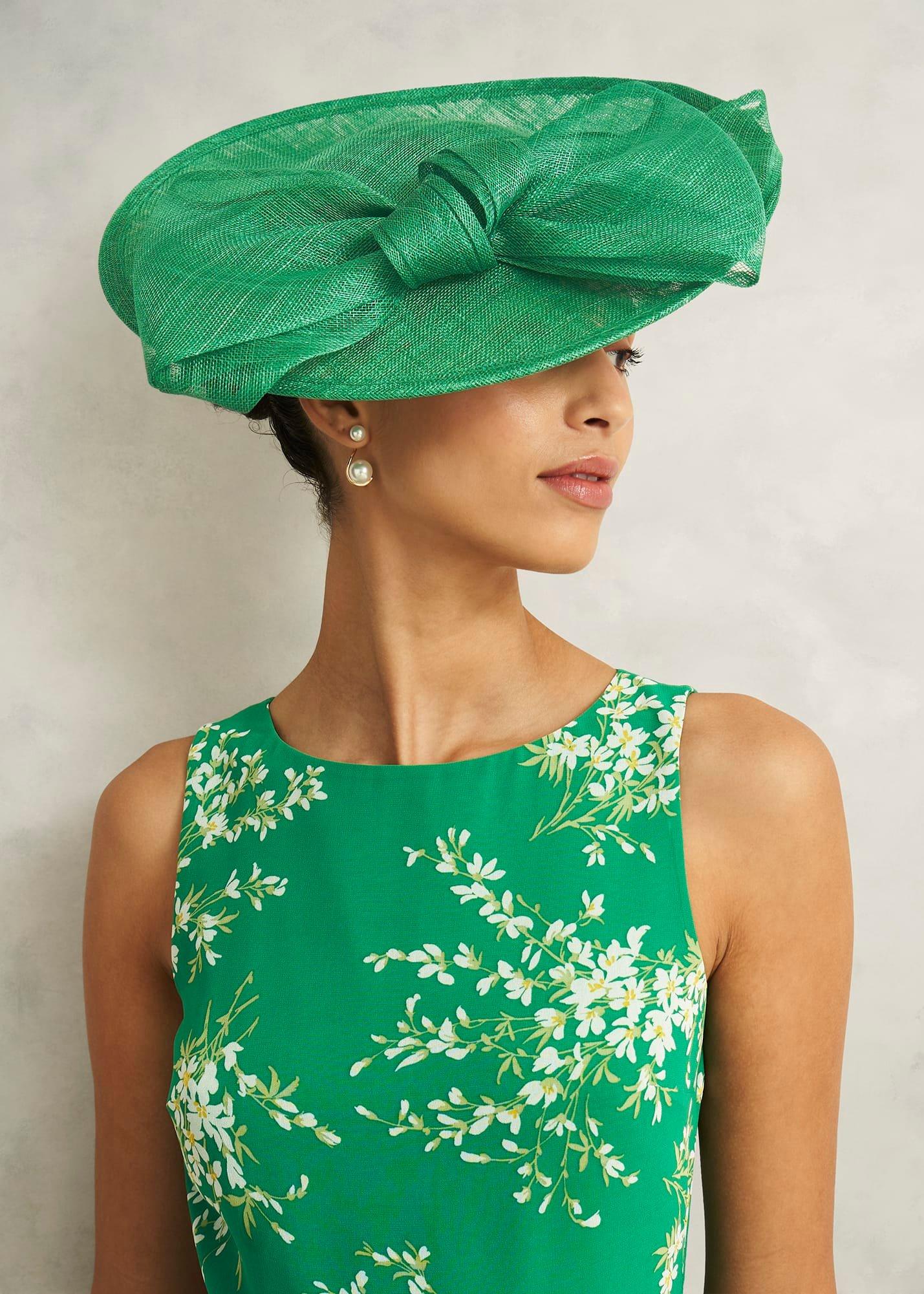 Sian Fascinator, Cilantro Green, hi-res