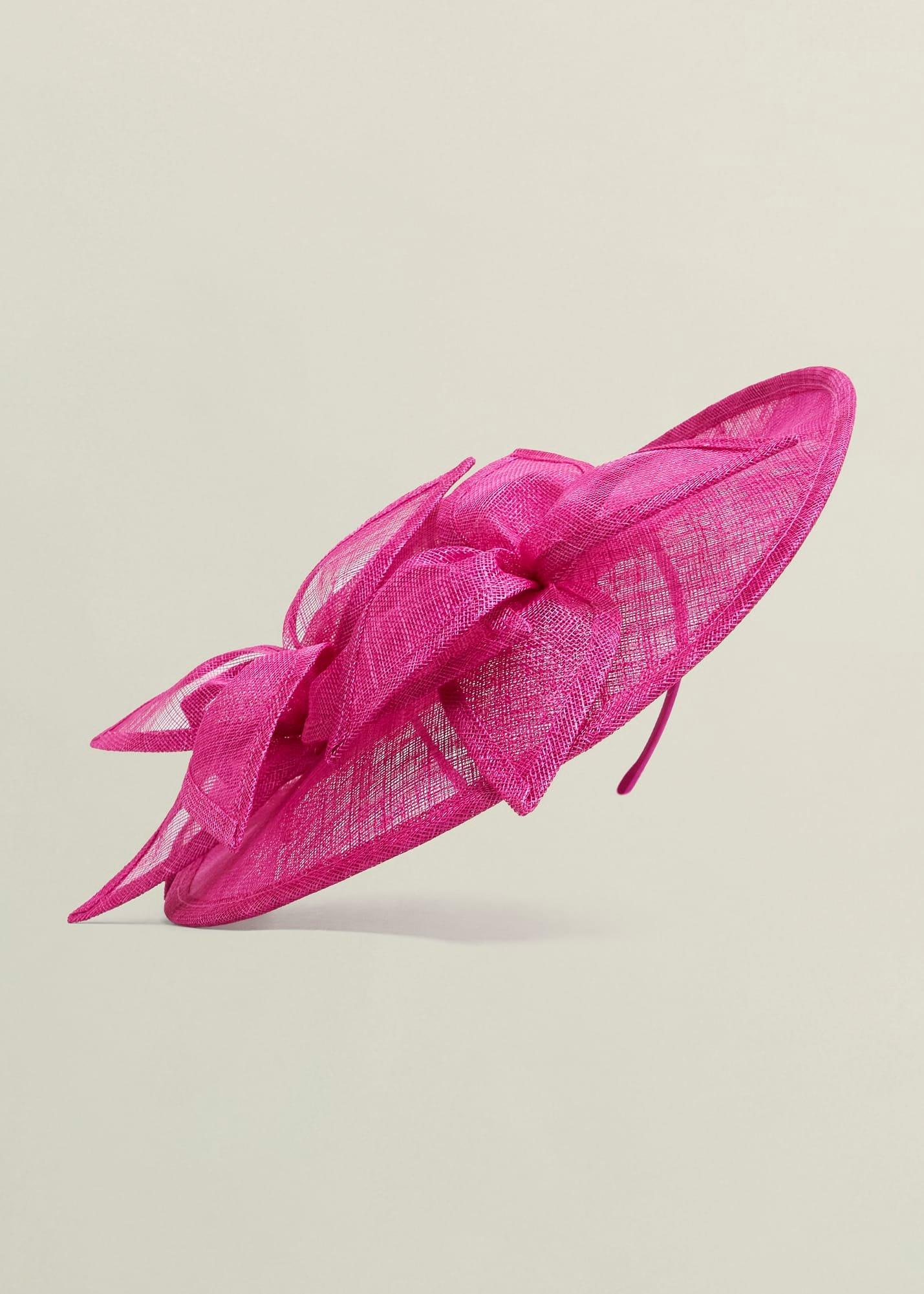 Stephania Fascinator, Bright Pink, hi-res