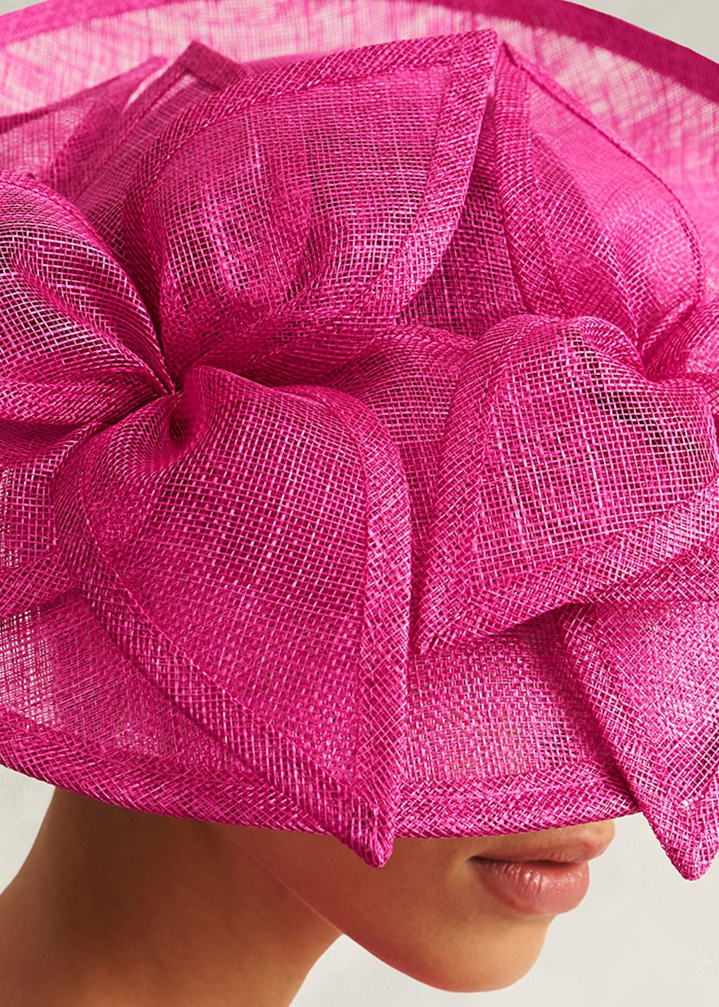 Stephania Fascinator, Bright Pink, hi-res