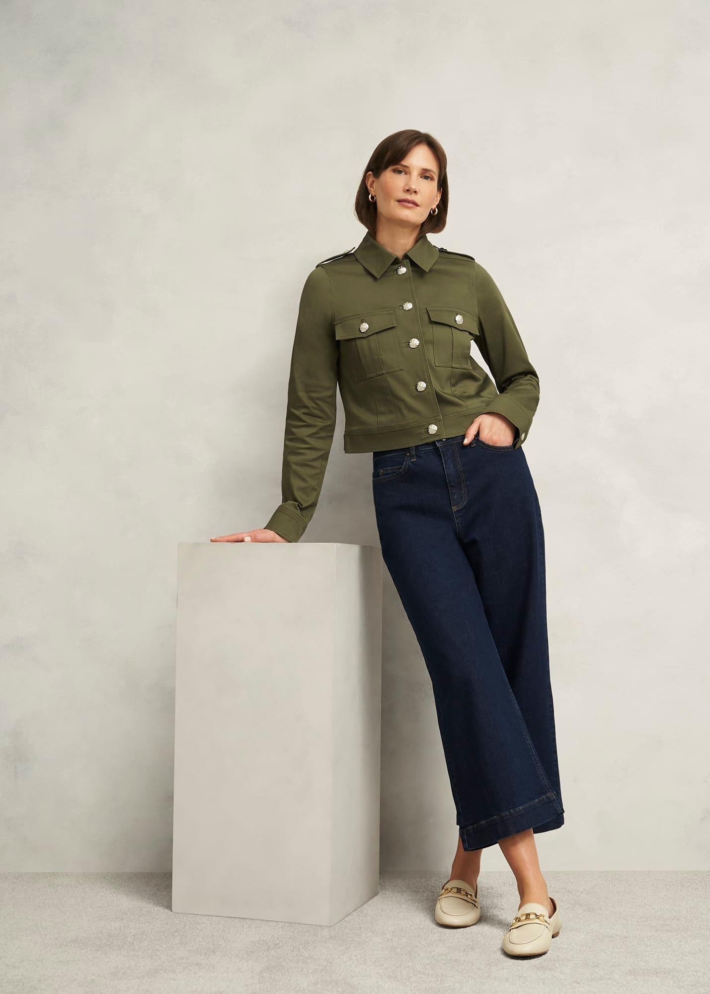 Kathie Jacket, Olive Green, hi-res