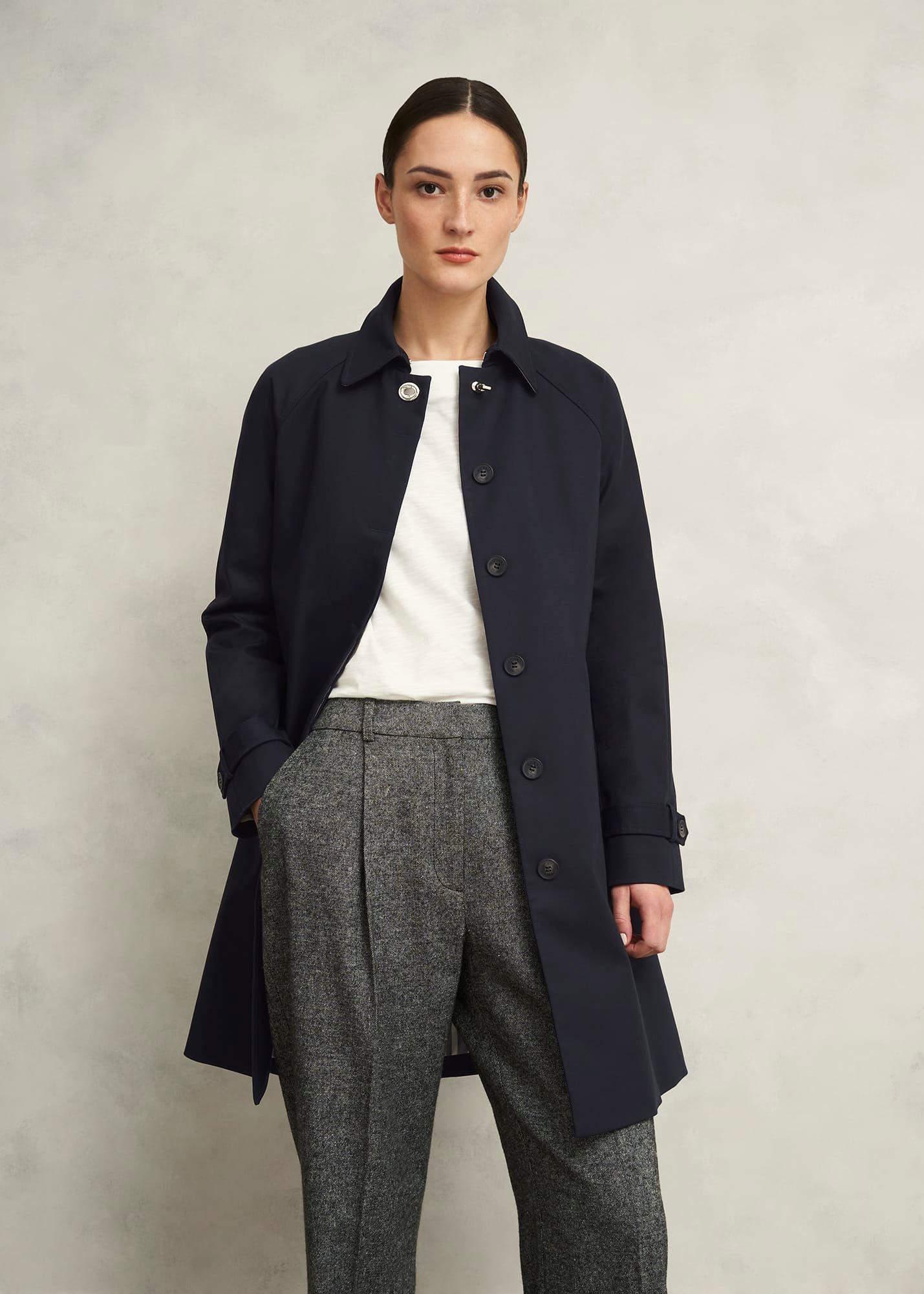 Vivienne Shower Resistant Trench Coat