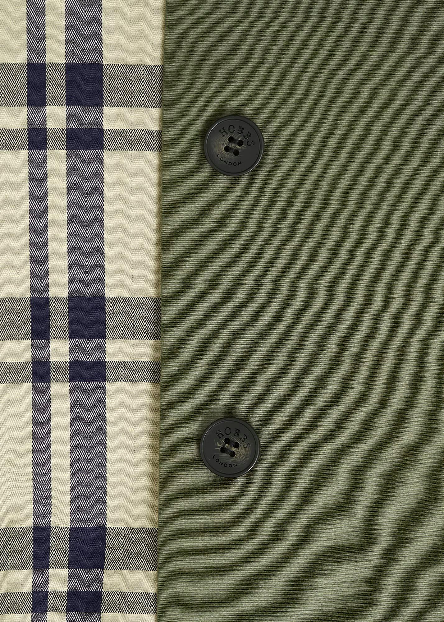 Vivienne Shower Resistant Trench Coat, Olive Green, hi-res