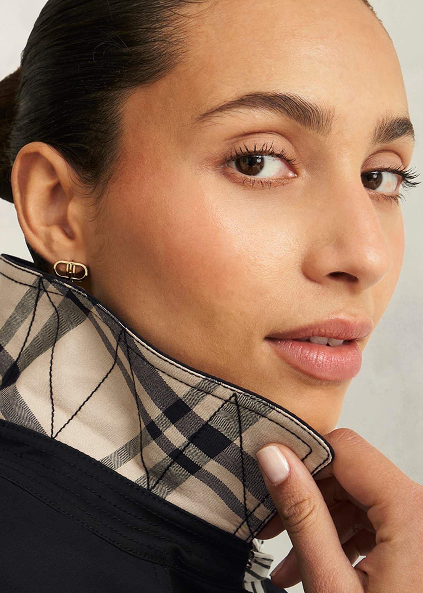 Skylar Shower Resistant Trench Coat, Black, hi-res