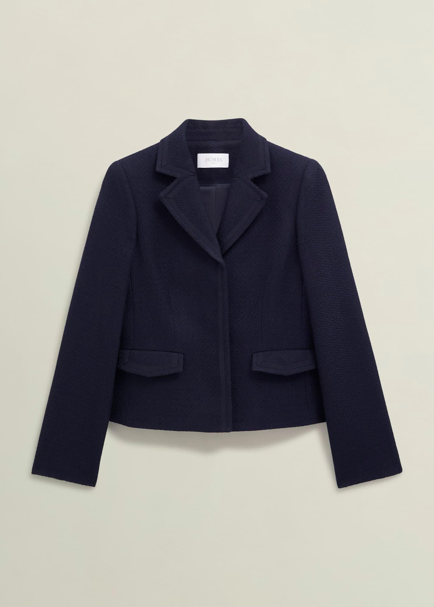 Adrian Tweed Jacket, Navy, hi-res
