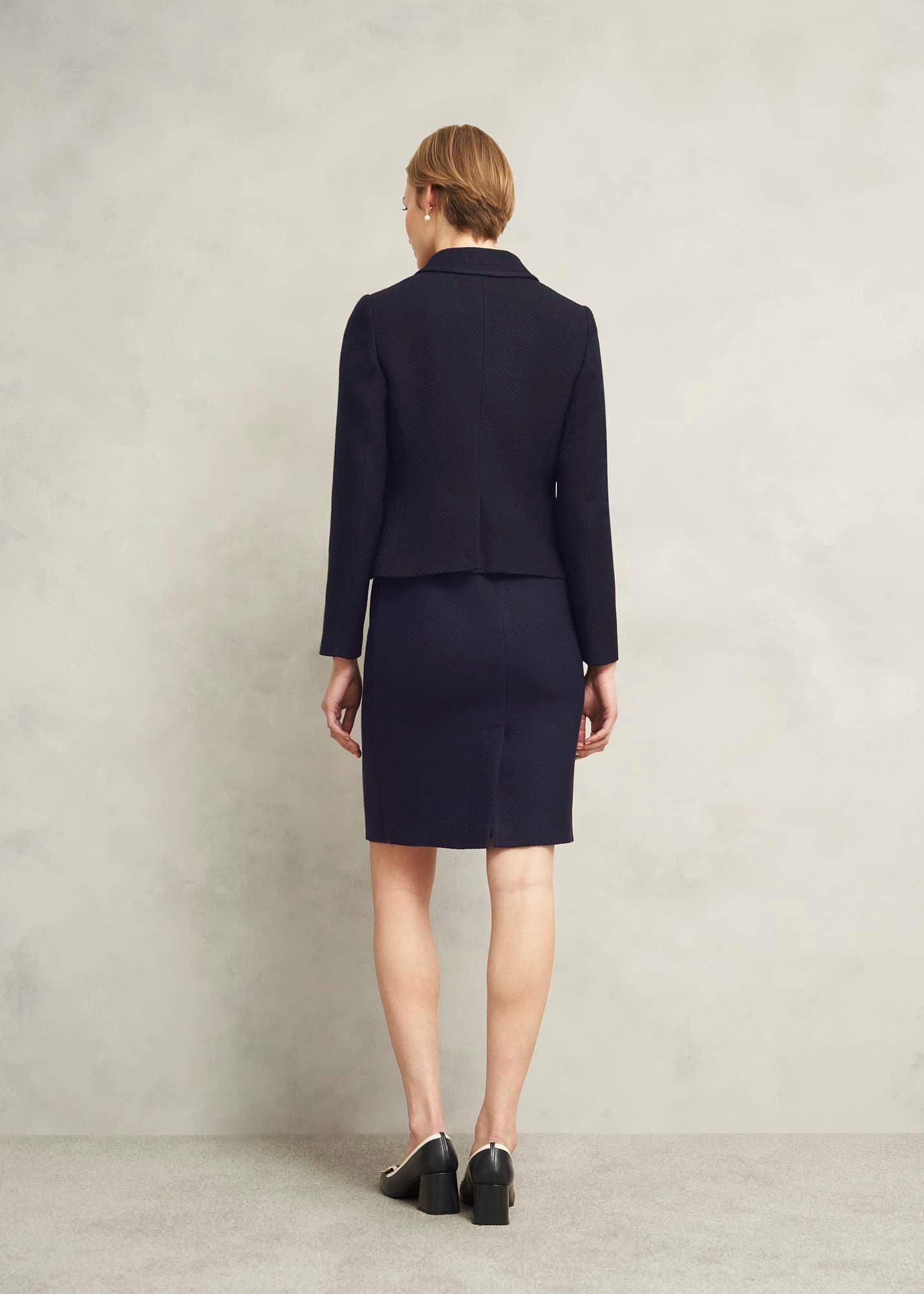 Adrian Tweed Jacket, Navy, hi-res