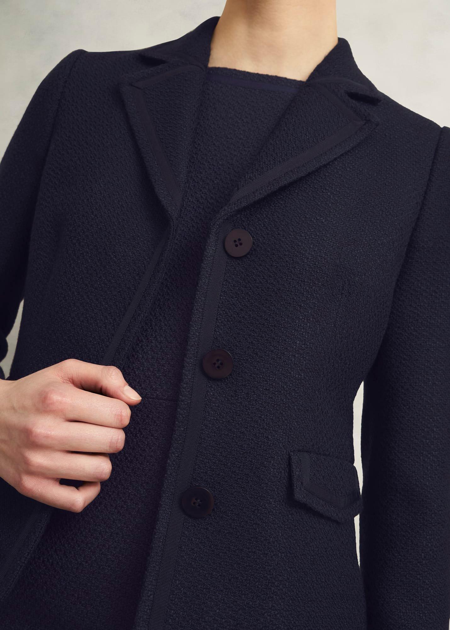 Adrian Tweed Jacket, Navy, hi-res