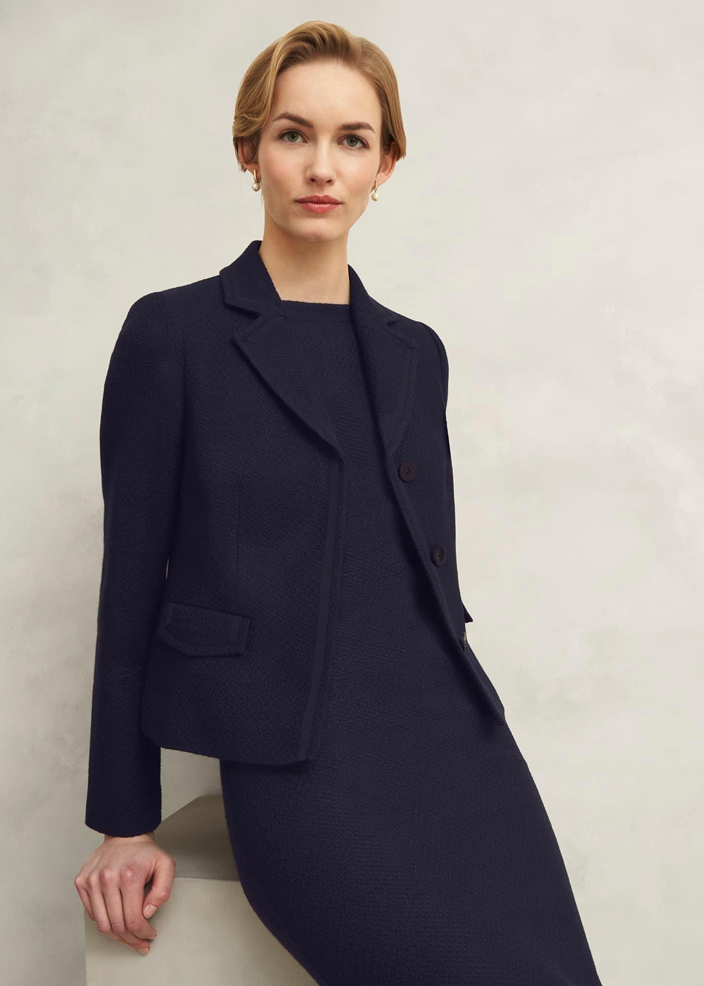 Adrian Tweed Jacket, Navy, hi-res