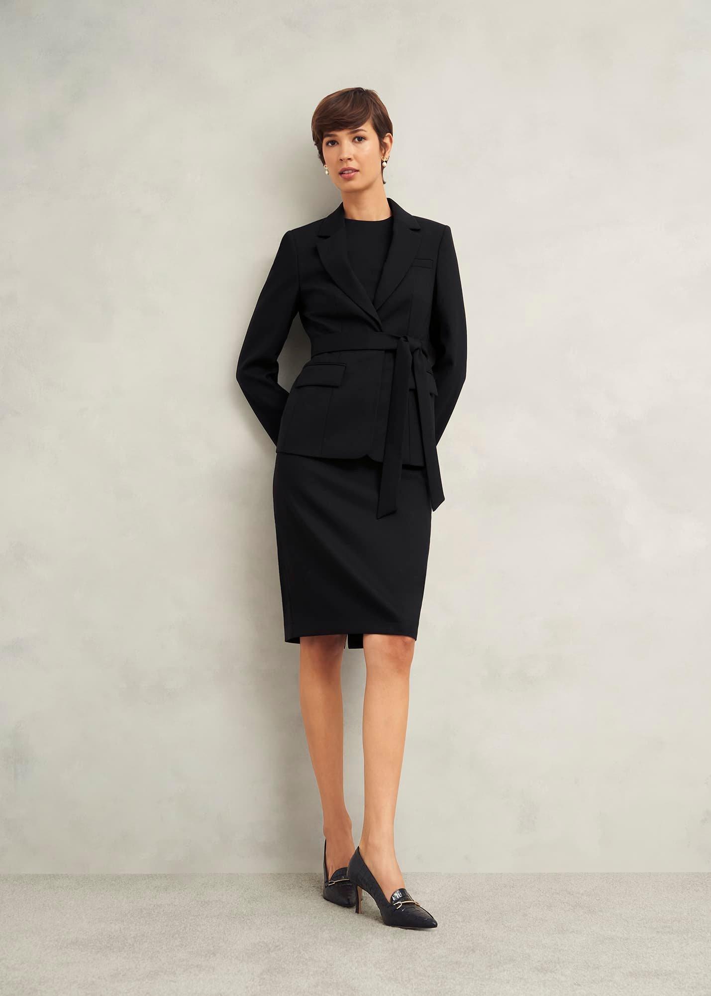 Casey Jacket With Wool, Black, hi-res