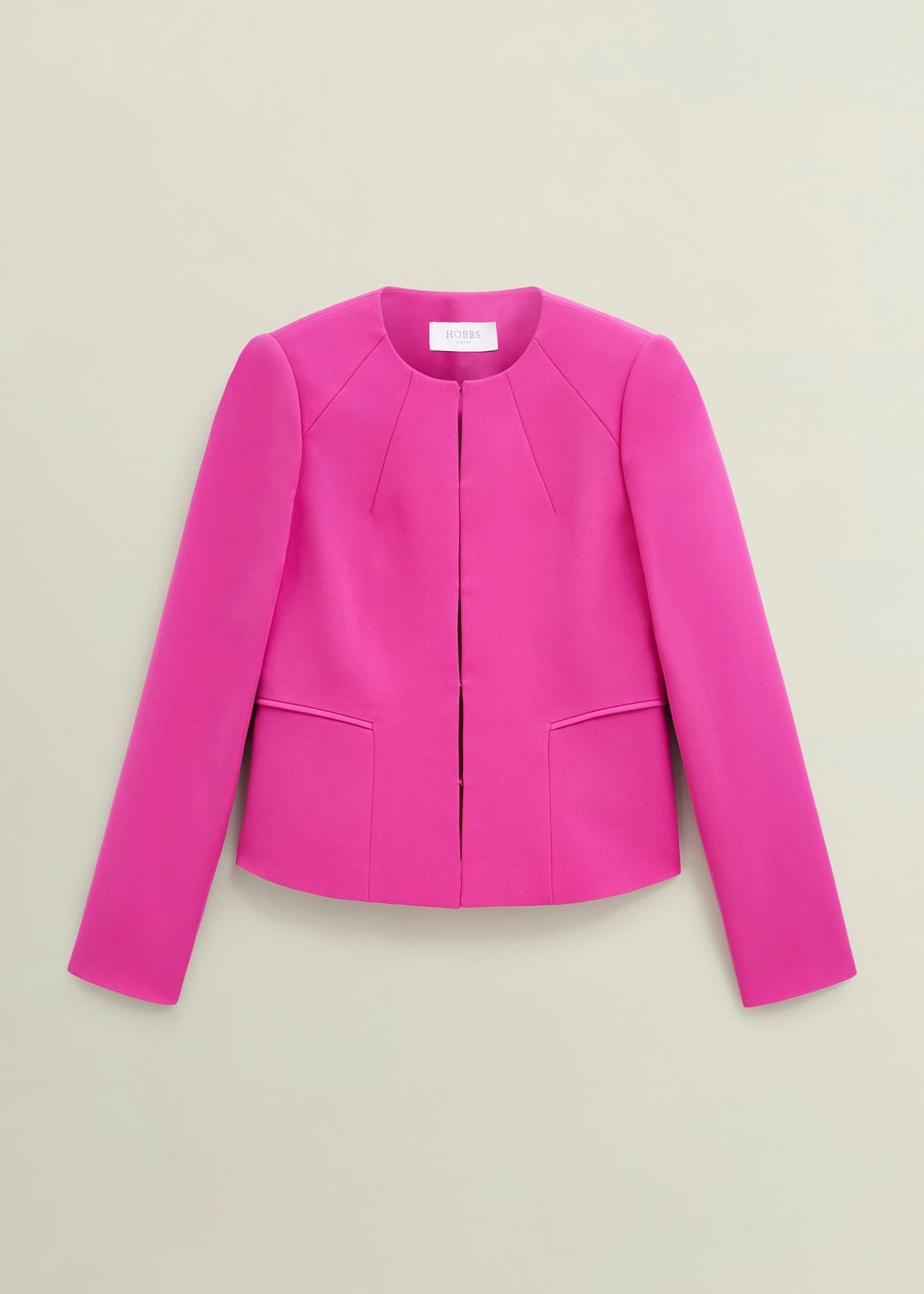 Eliana Jacket, Bright Pink, hi-res