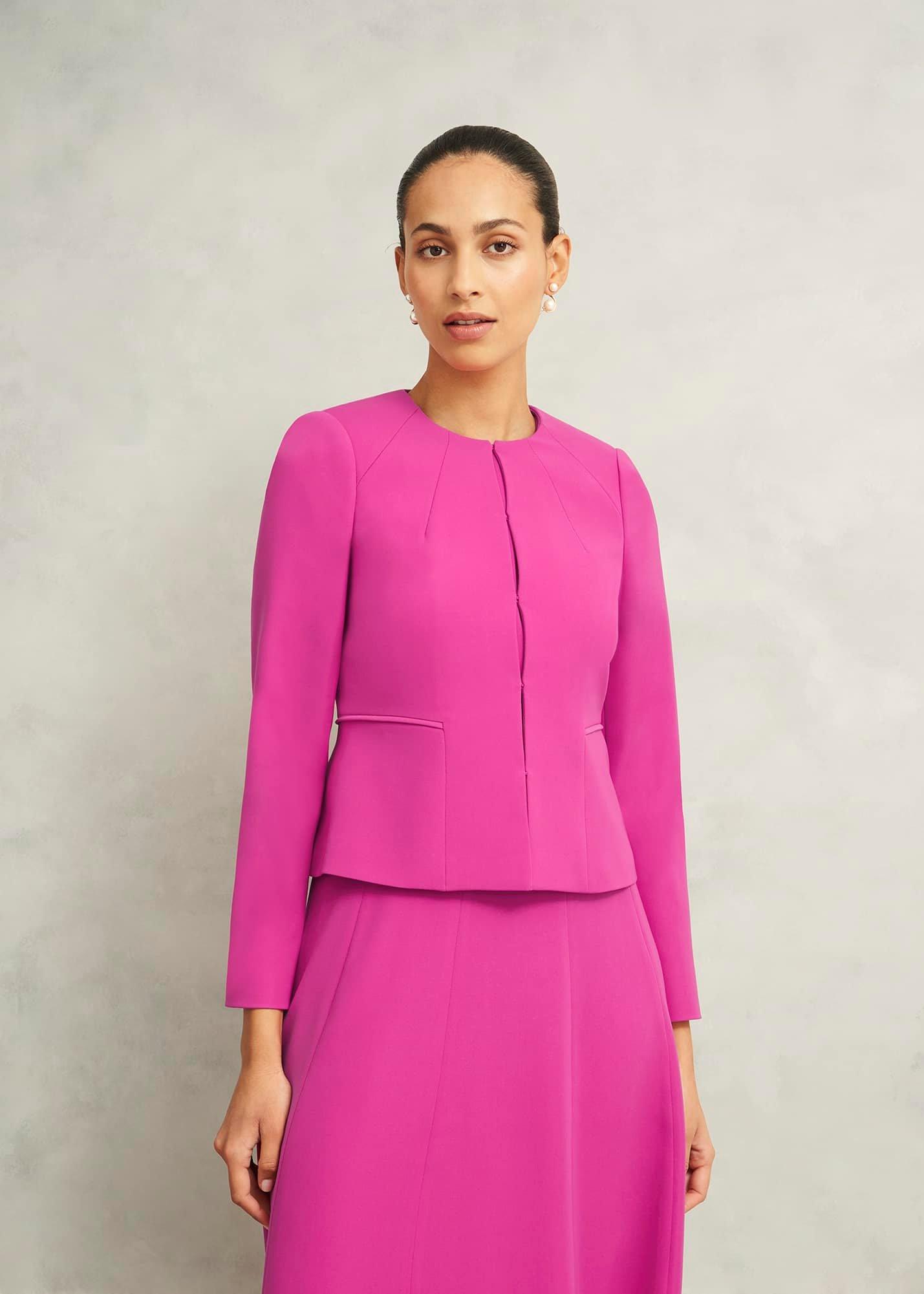 Eliana Jacket, Bright Pink, hi-res