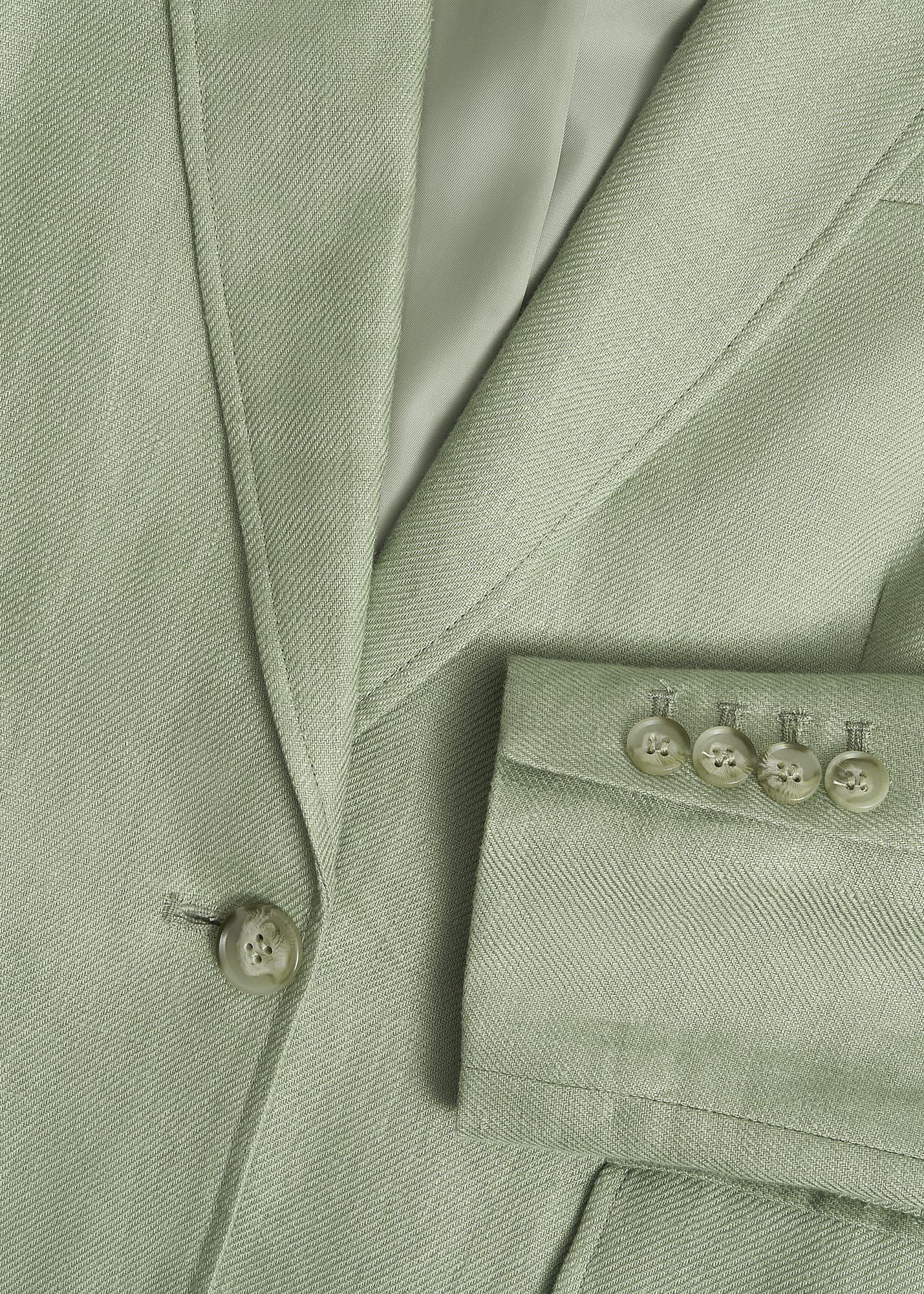 Marietta Linen Jacket, Sage Green, hi-res