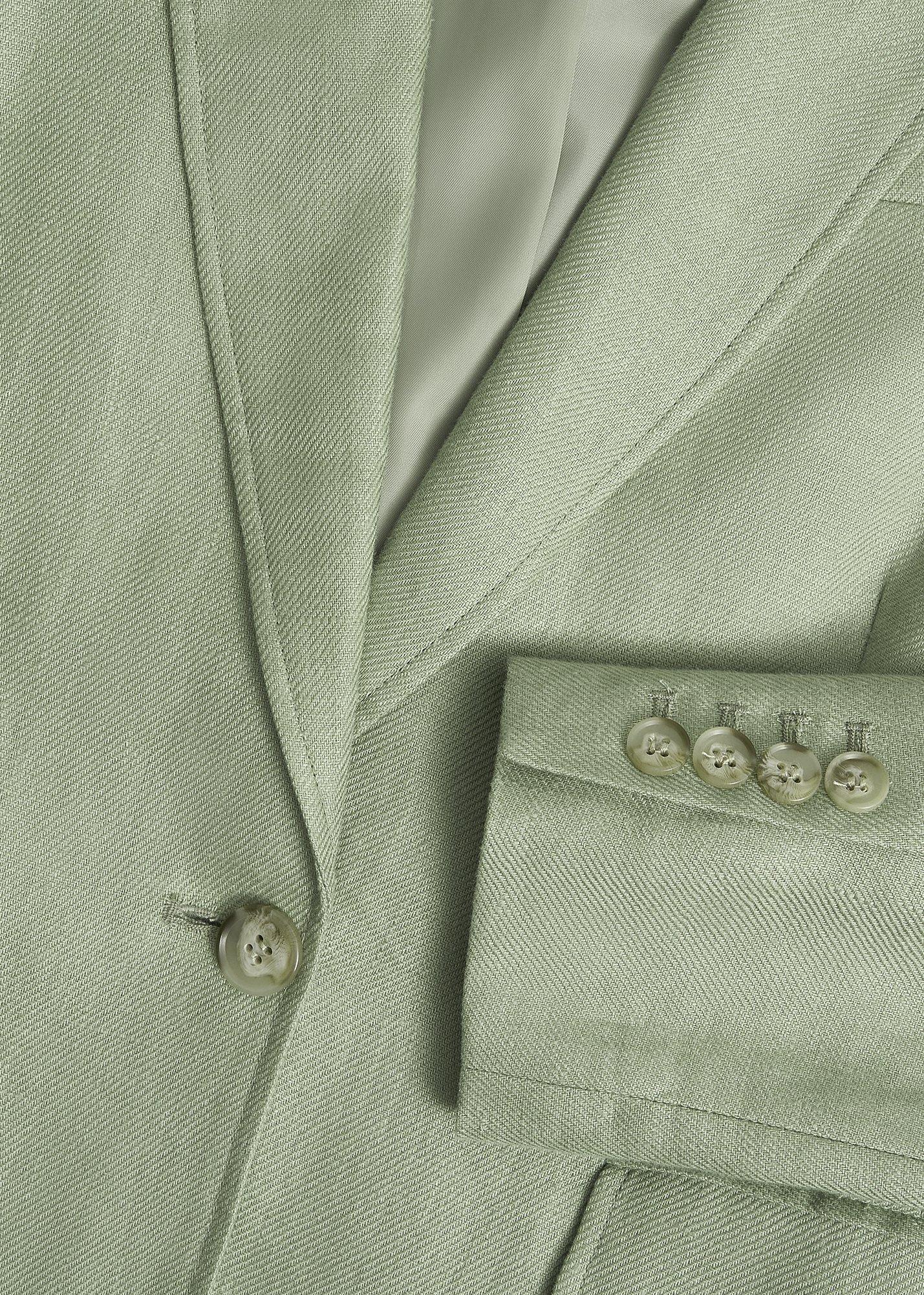 Petite Marietta Linen Jacket, Sage Green, hi-res