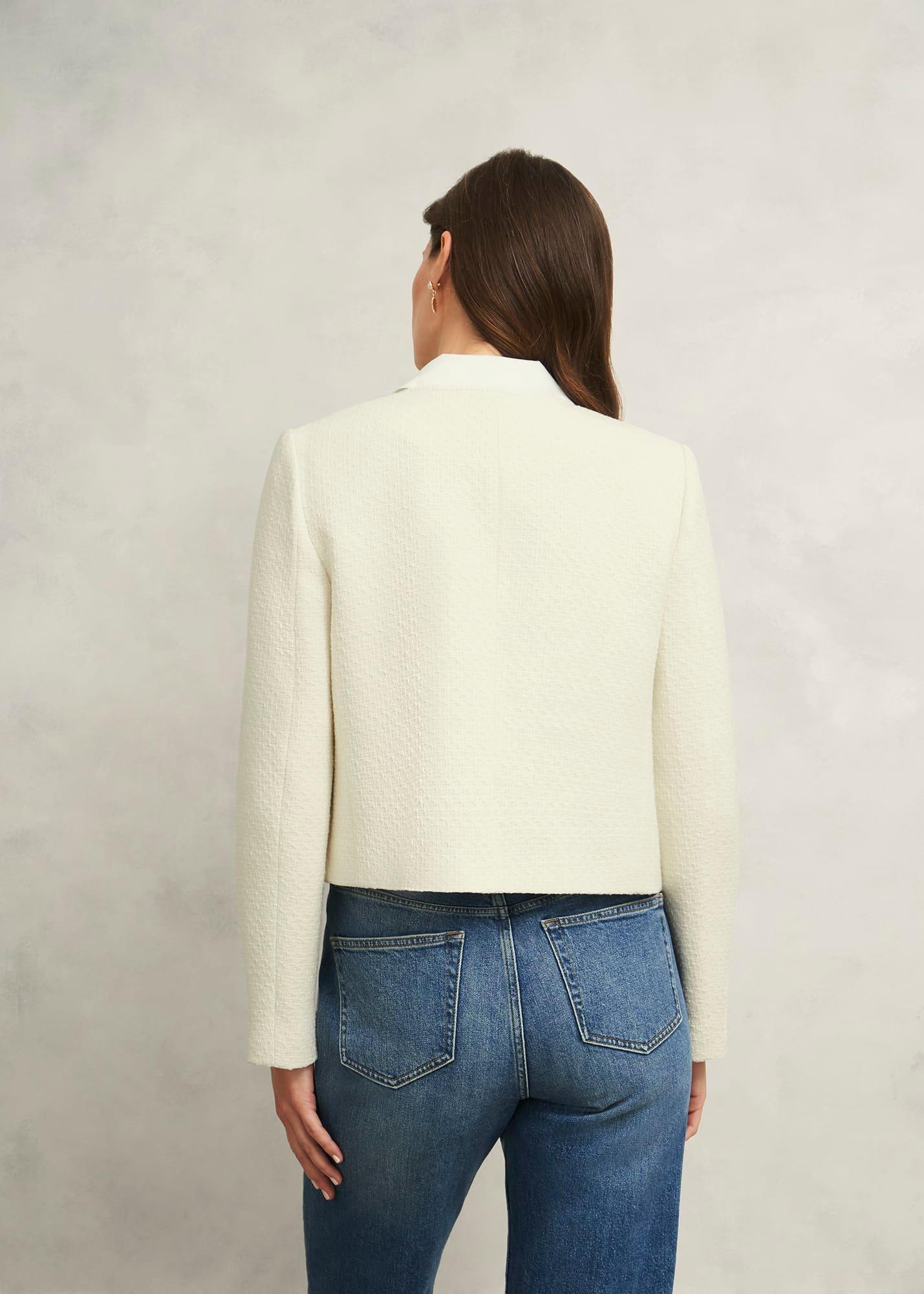 Hattie Jacket, Ivory, hi-res