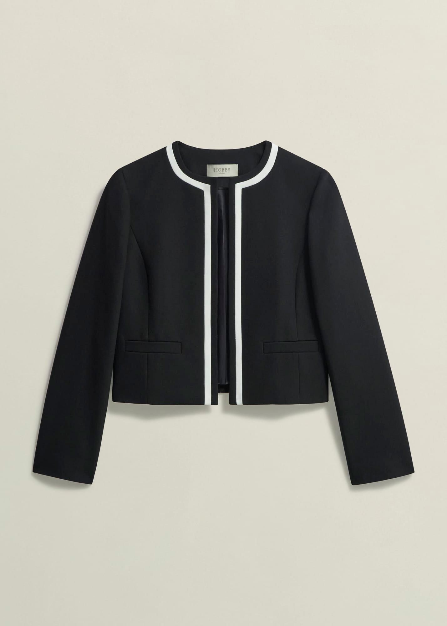 Nory Jacket, Black Ivory, hi-res