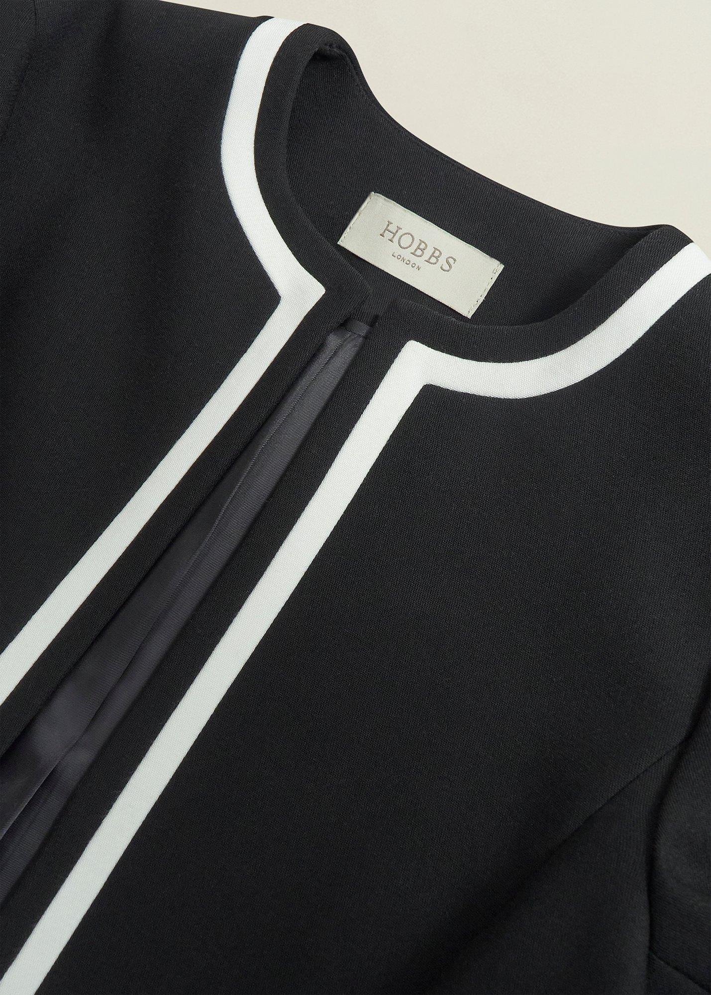 Petite Nory Jacket, Black Ivory, hi-res