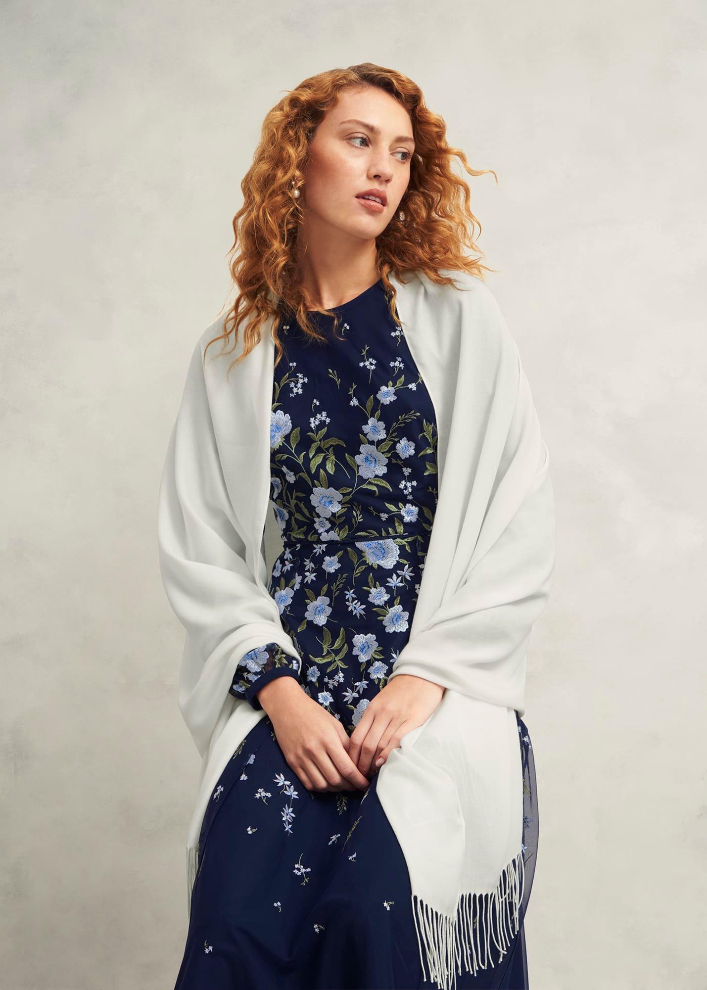 Matilda Scarf, Ivory, hi-res