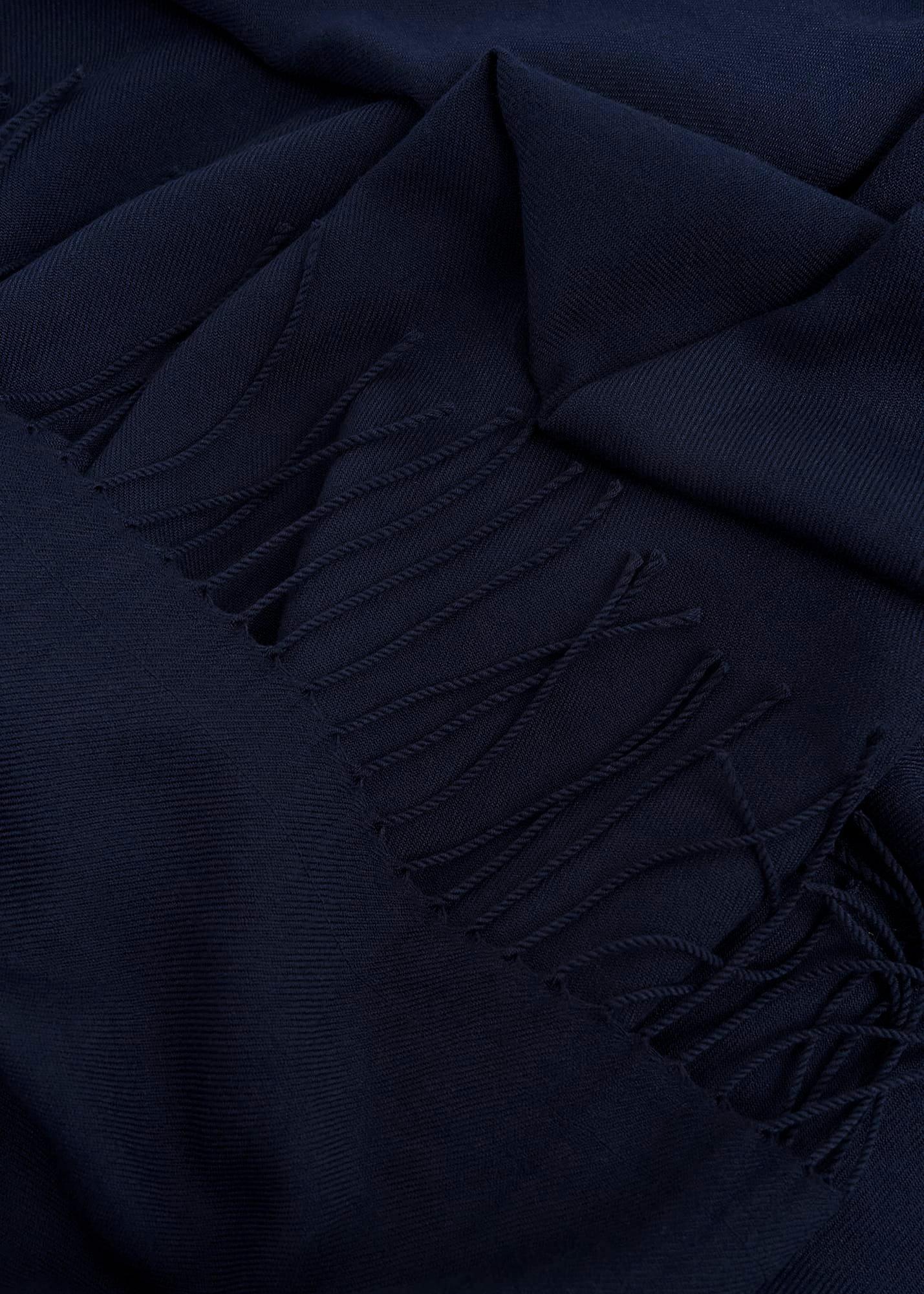 Matilda Scarf, Midnight Navy, hi-res