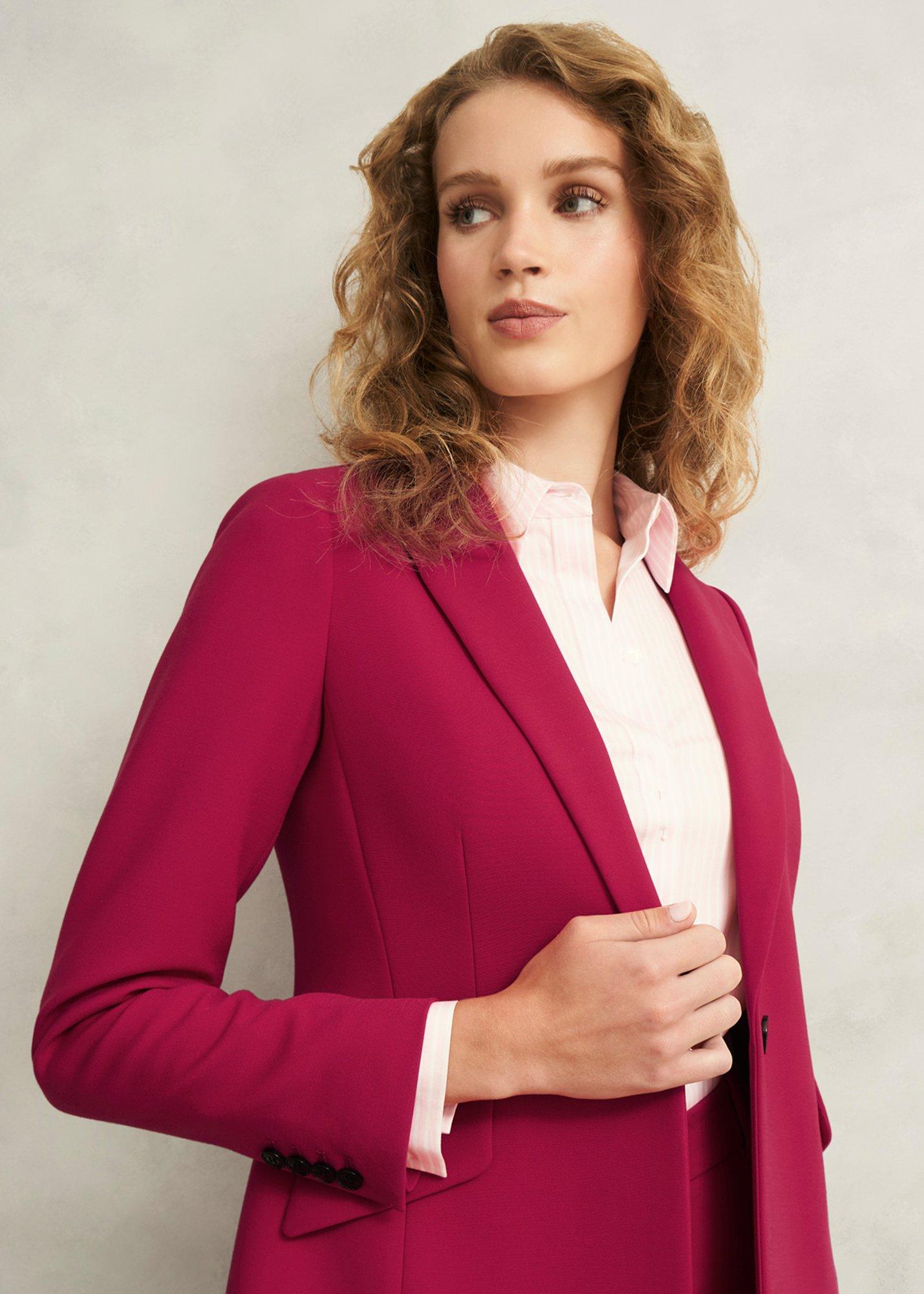 Petite Suki Jacket, Hot Magenta, hi-res