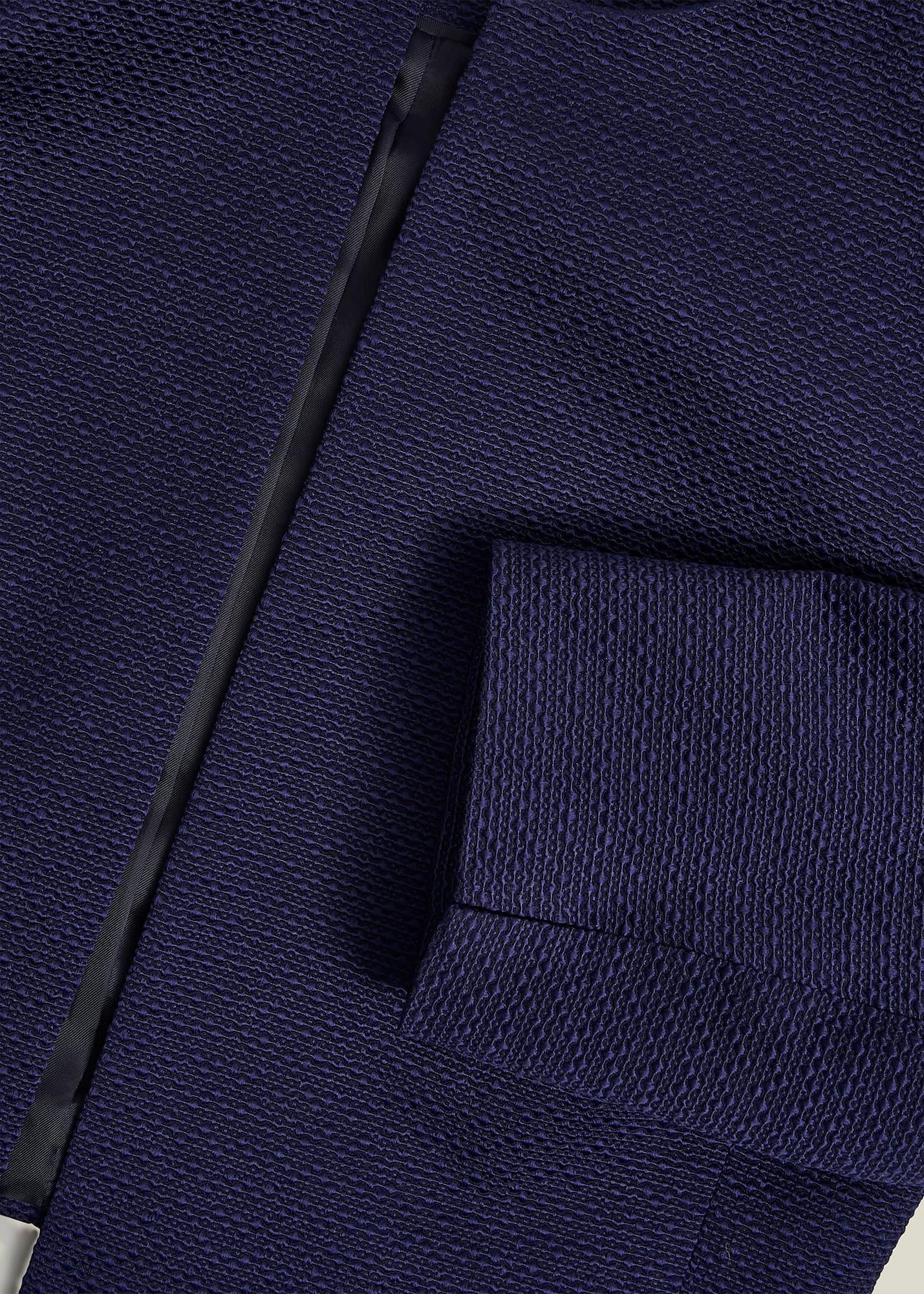 Elize Textured Jacket, Midnight Navy, hi-res