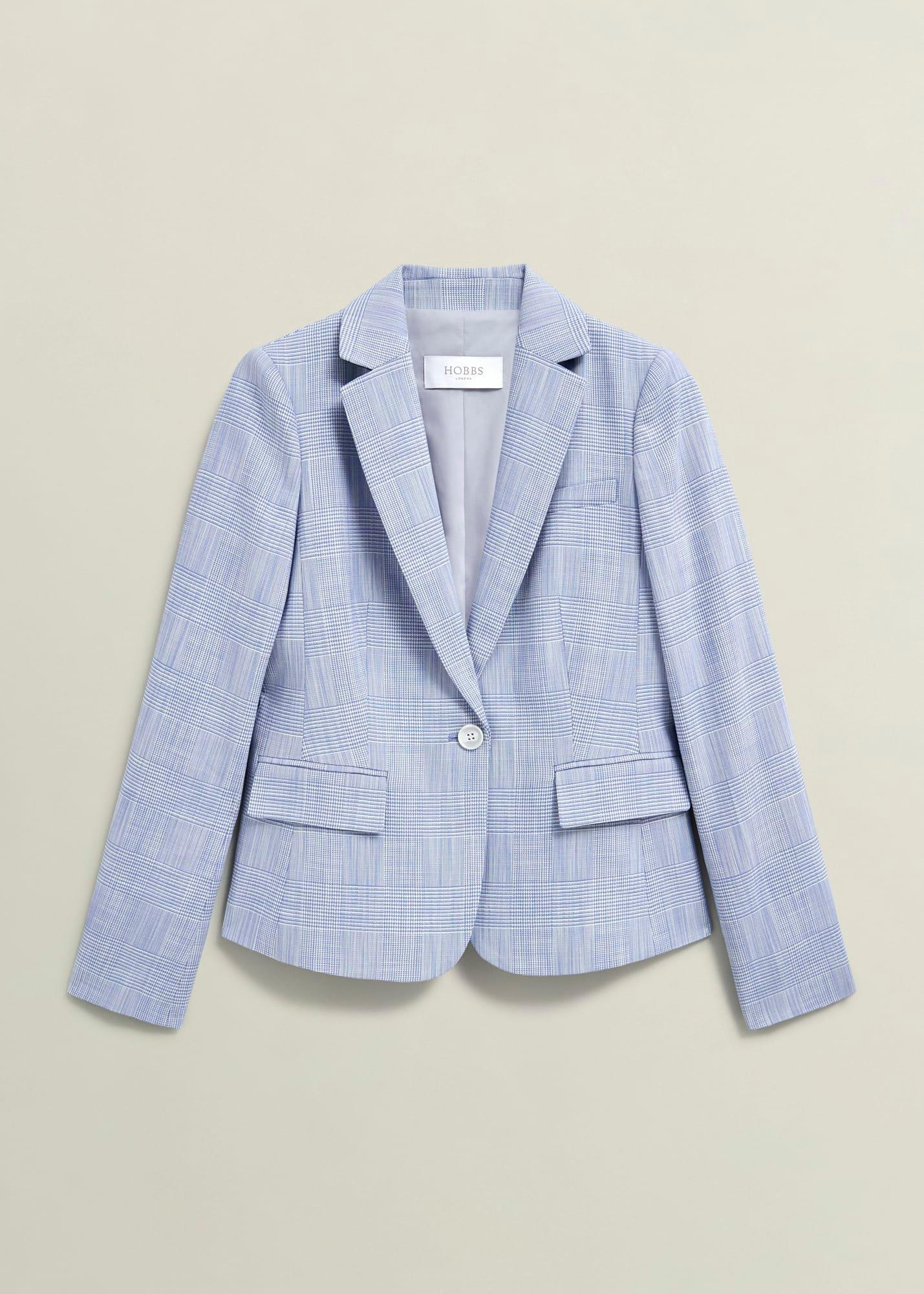 Blake Jacket, Blue Ivory, hi-res