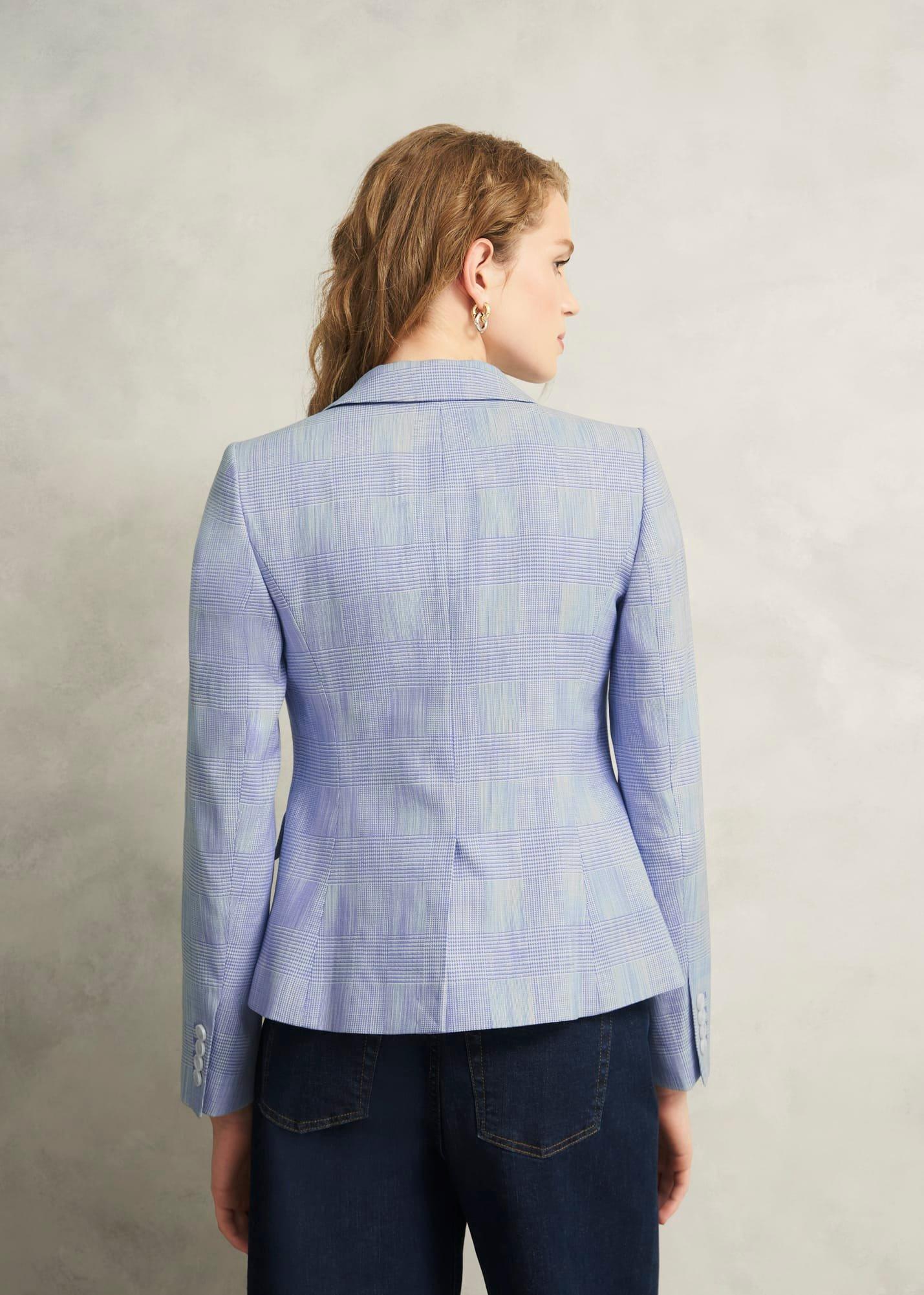 Blake Jacket, Blue Ivory, hi-res
