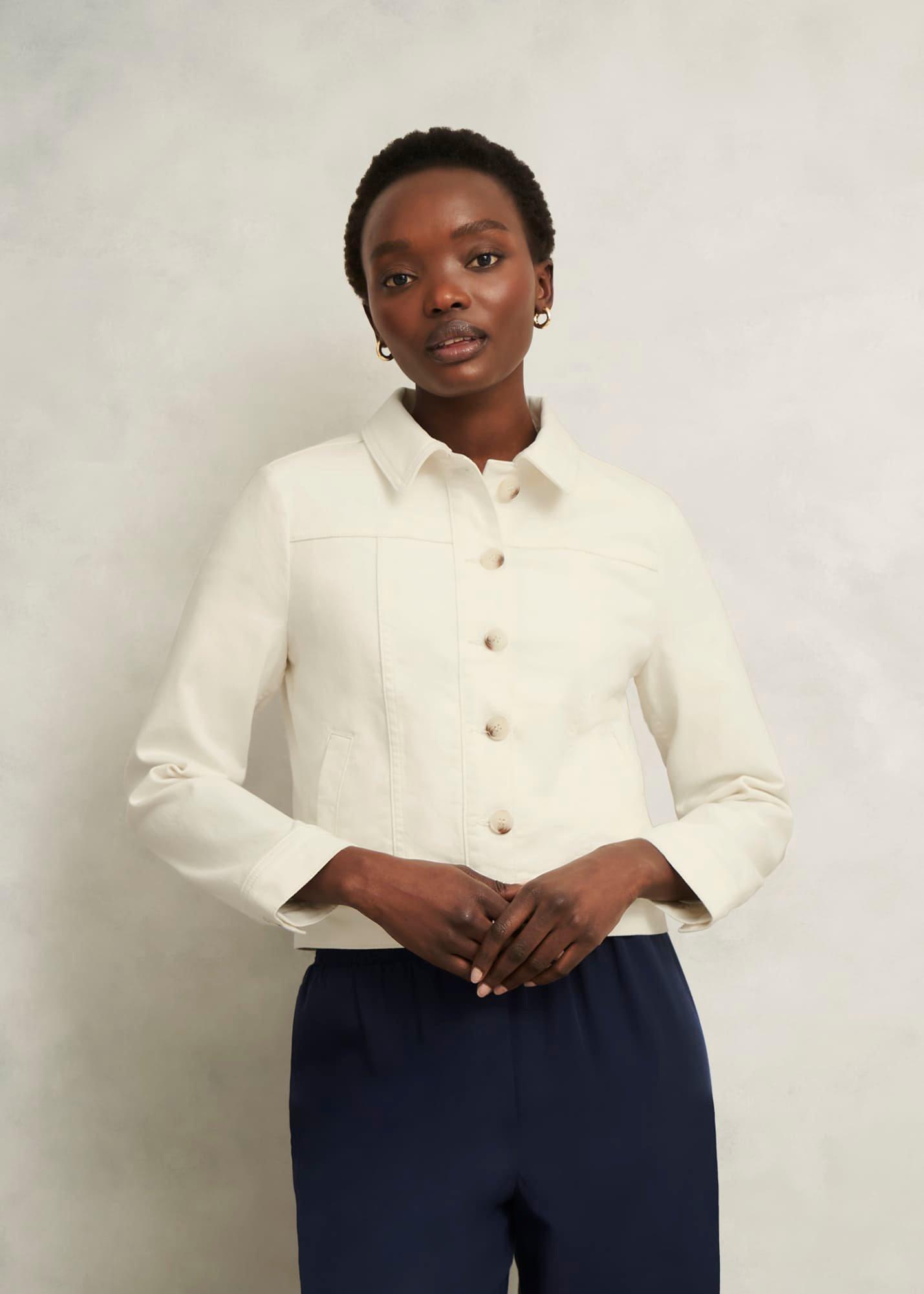 Selborne Jacket, Milky White, hi-res