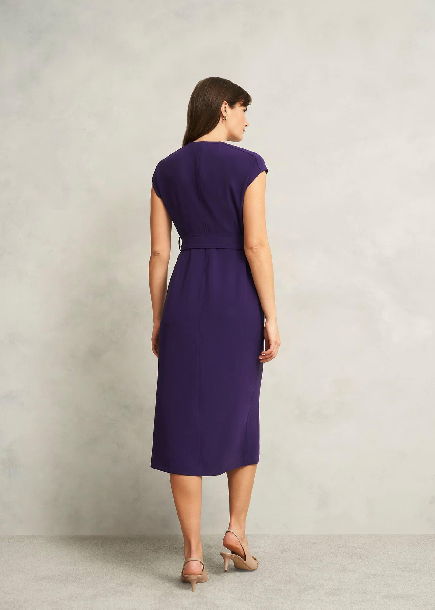 Tania Dress, Grape Purple, hi-res
