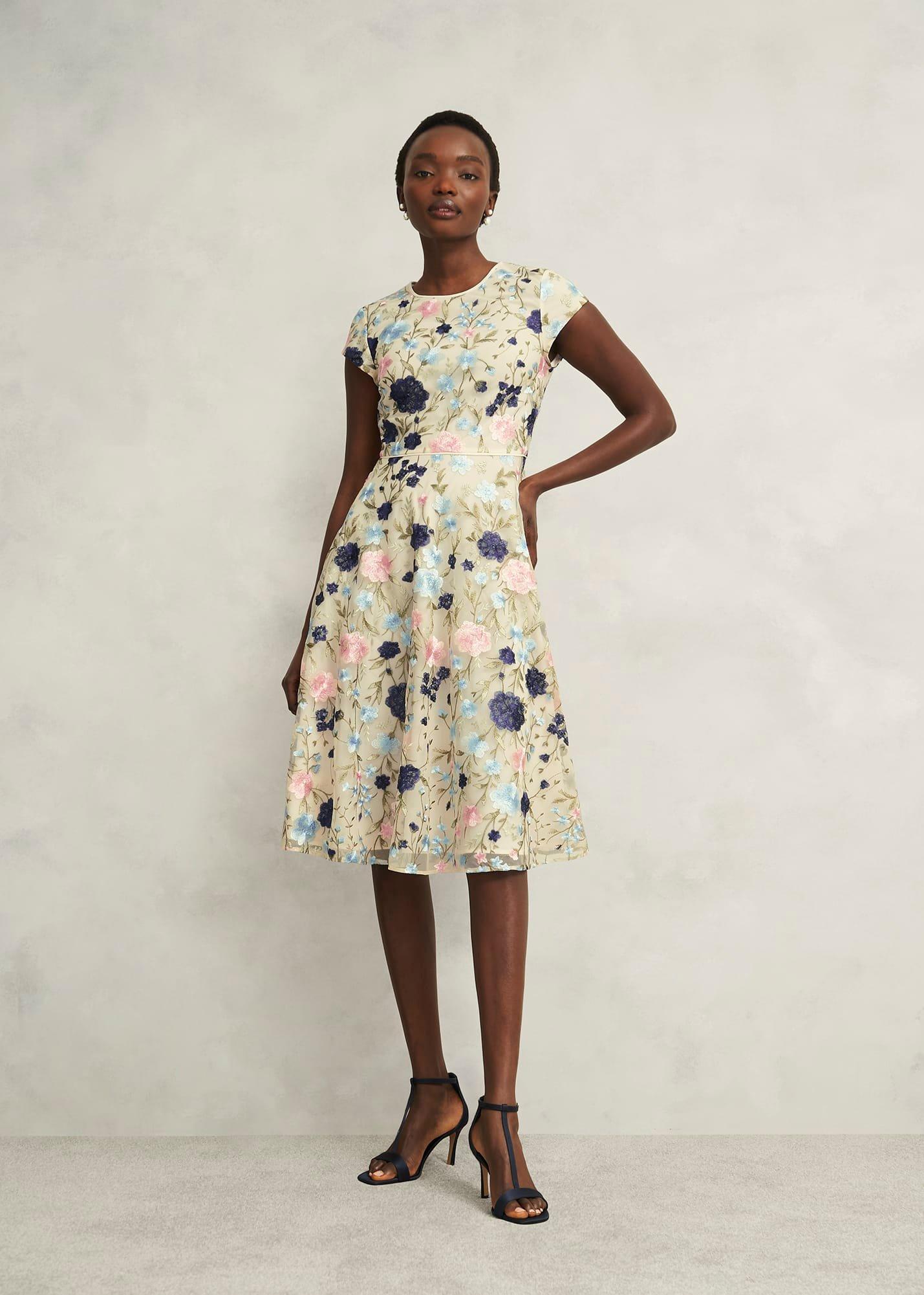 Tia Embroidered Dress