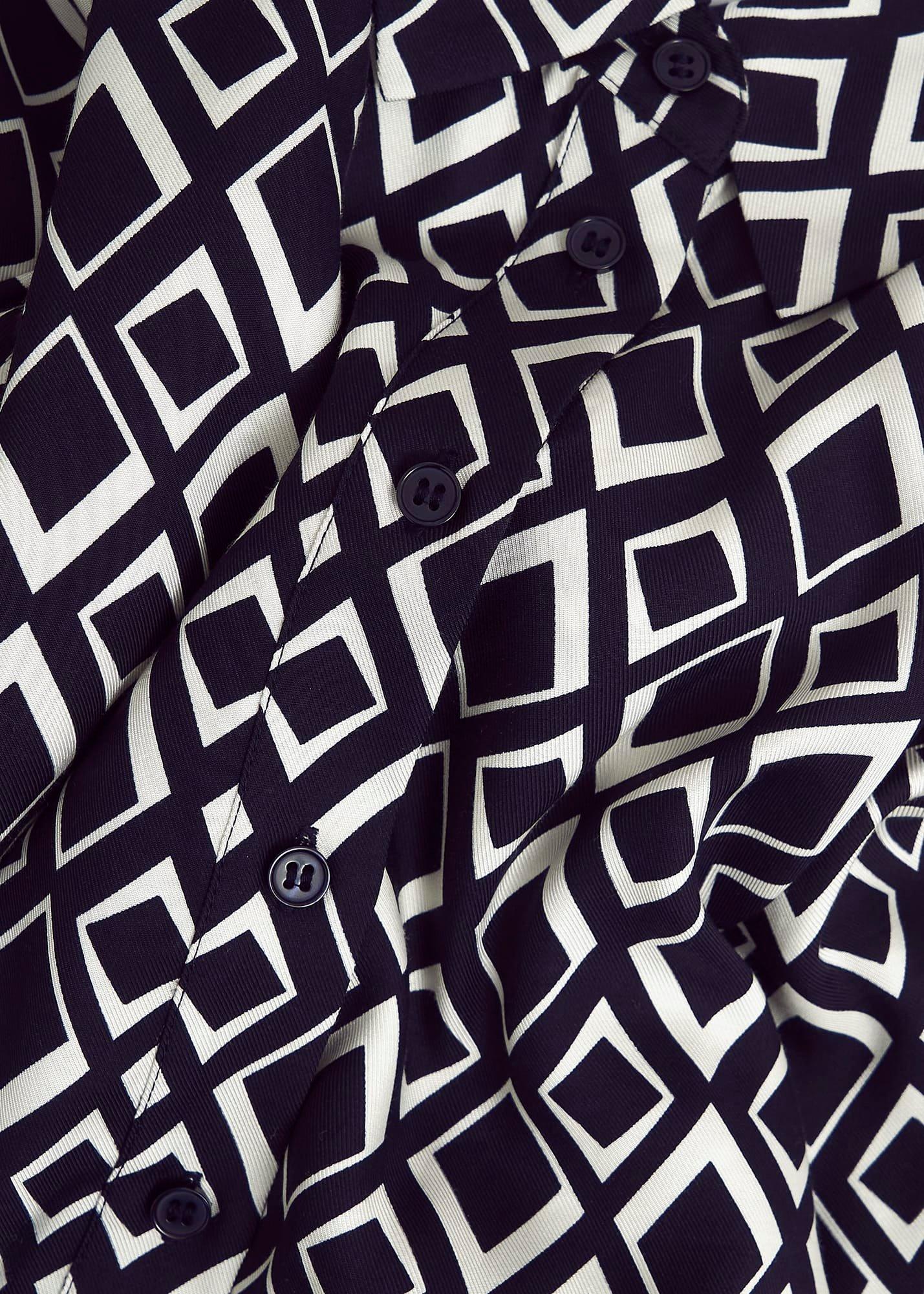 Cali Dress, Navy Ivory, hi-res