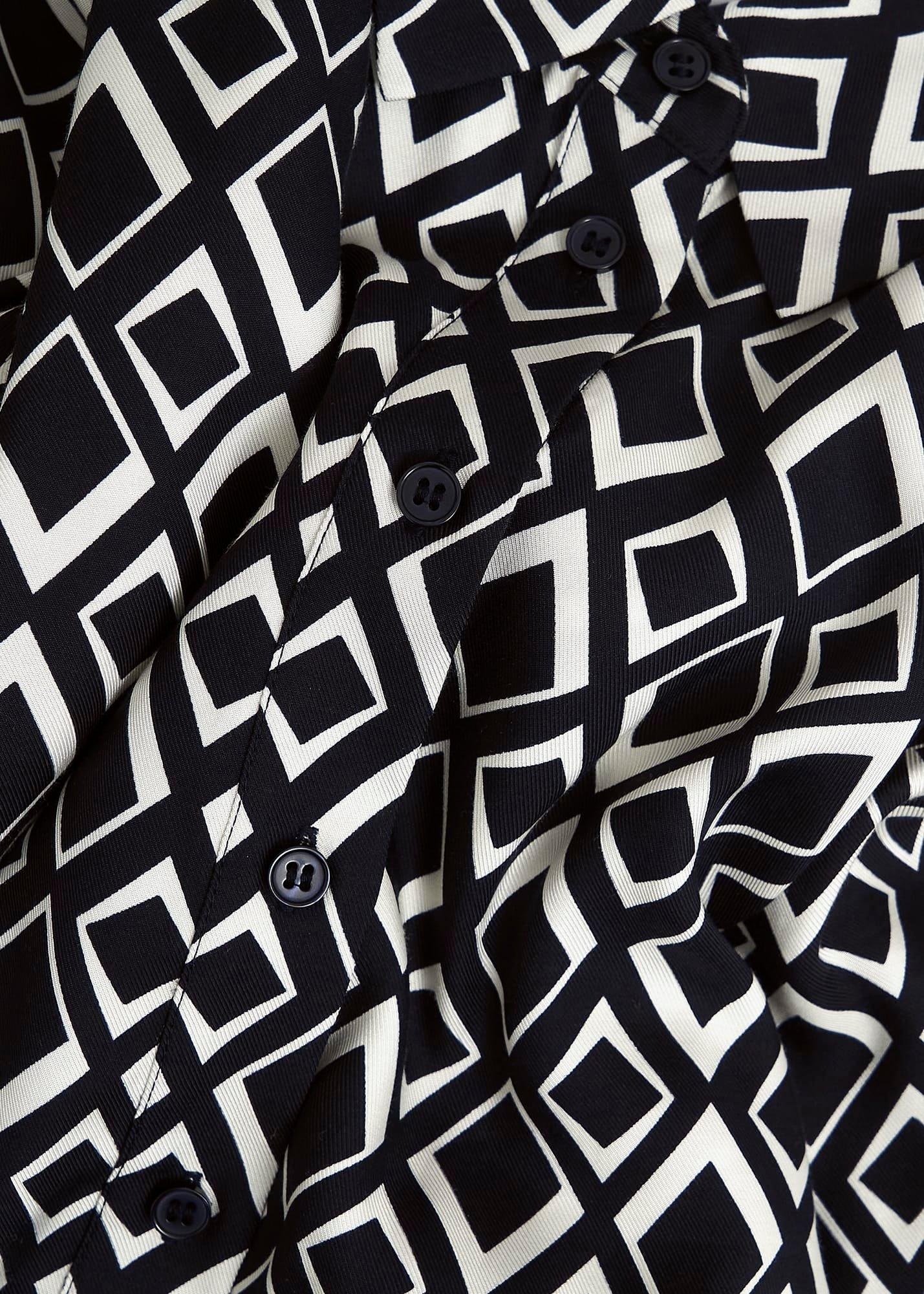 Petite Cali Dress, Navy Ivory, hi-res