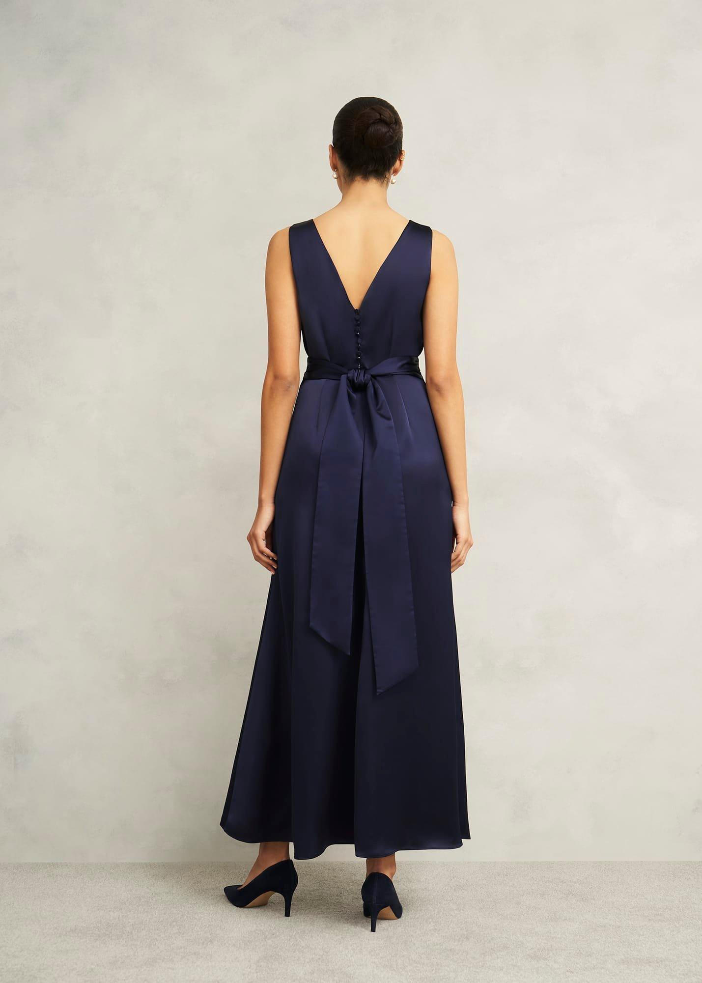 Jemma Dress, Midnight Navy, hi-res