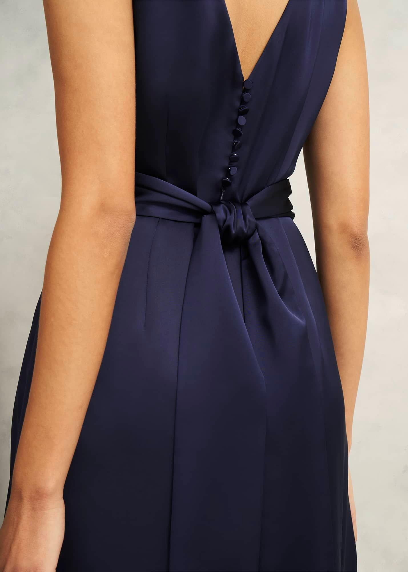Petite Jemma Dress, Midnight Navy, hi-res