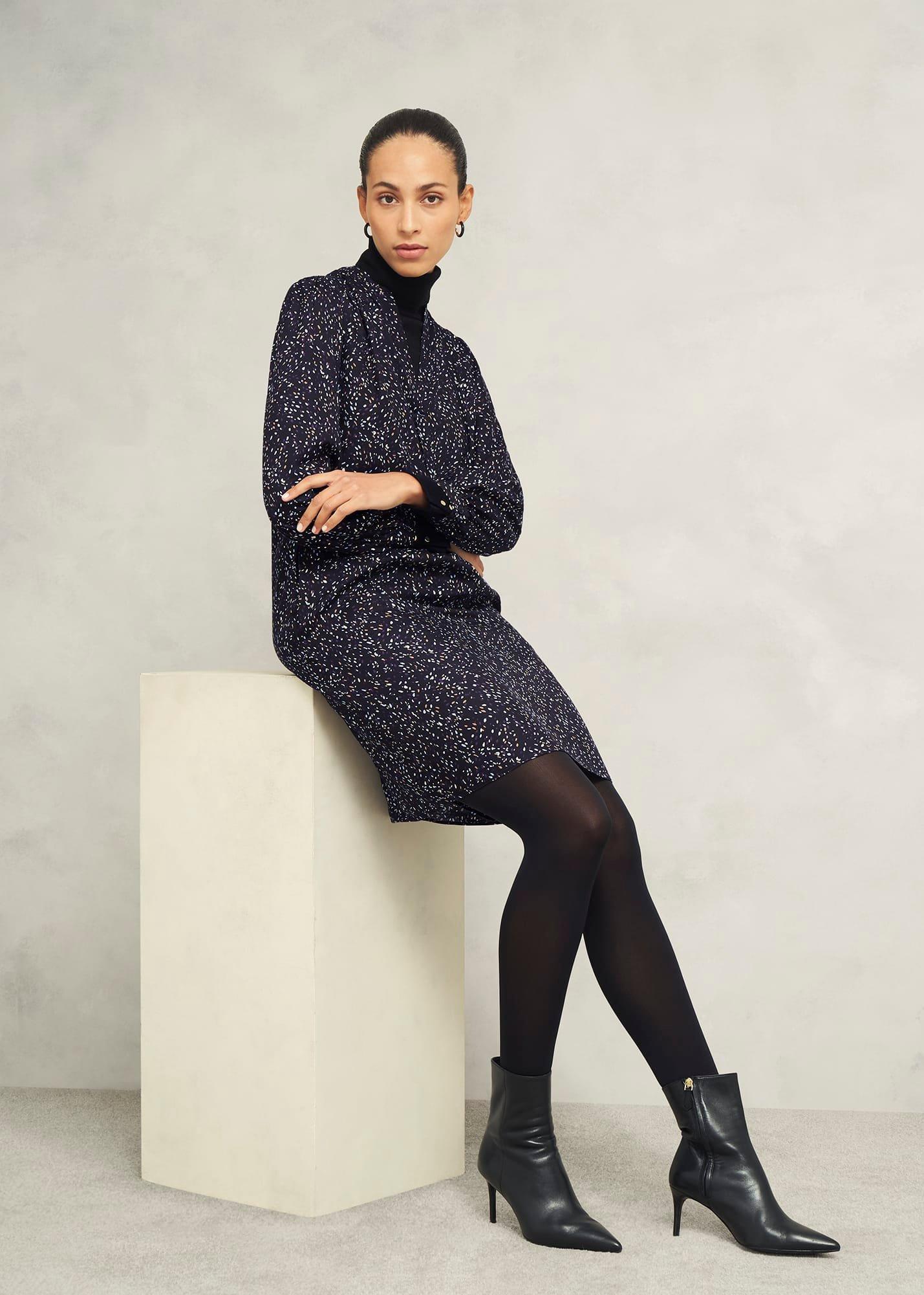 Leanne Dress, Black Multi, hi-res