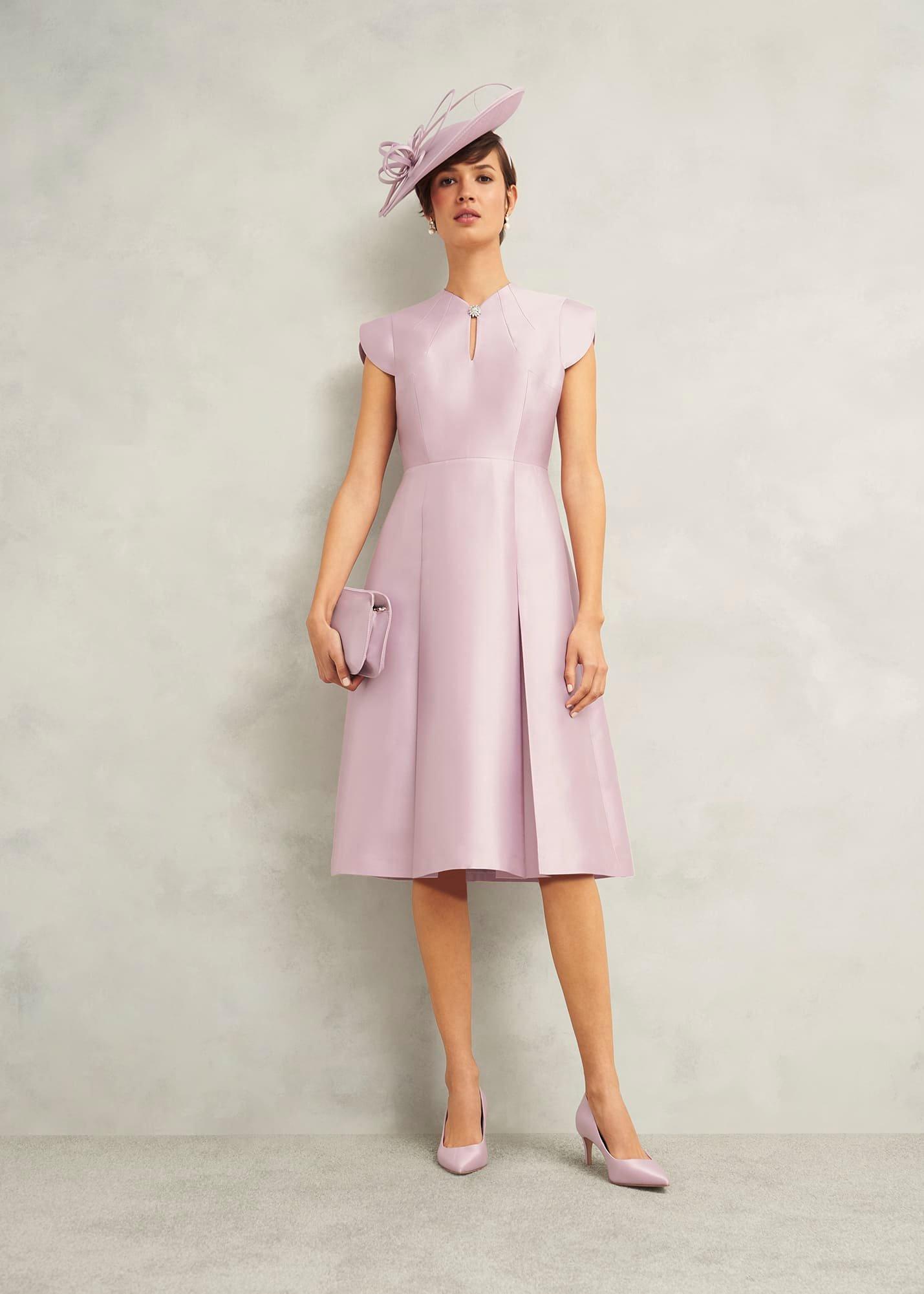 Rhea Wool Silk Dress