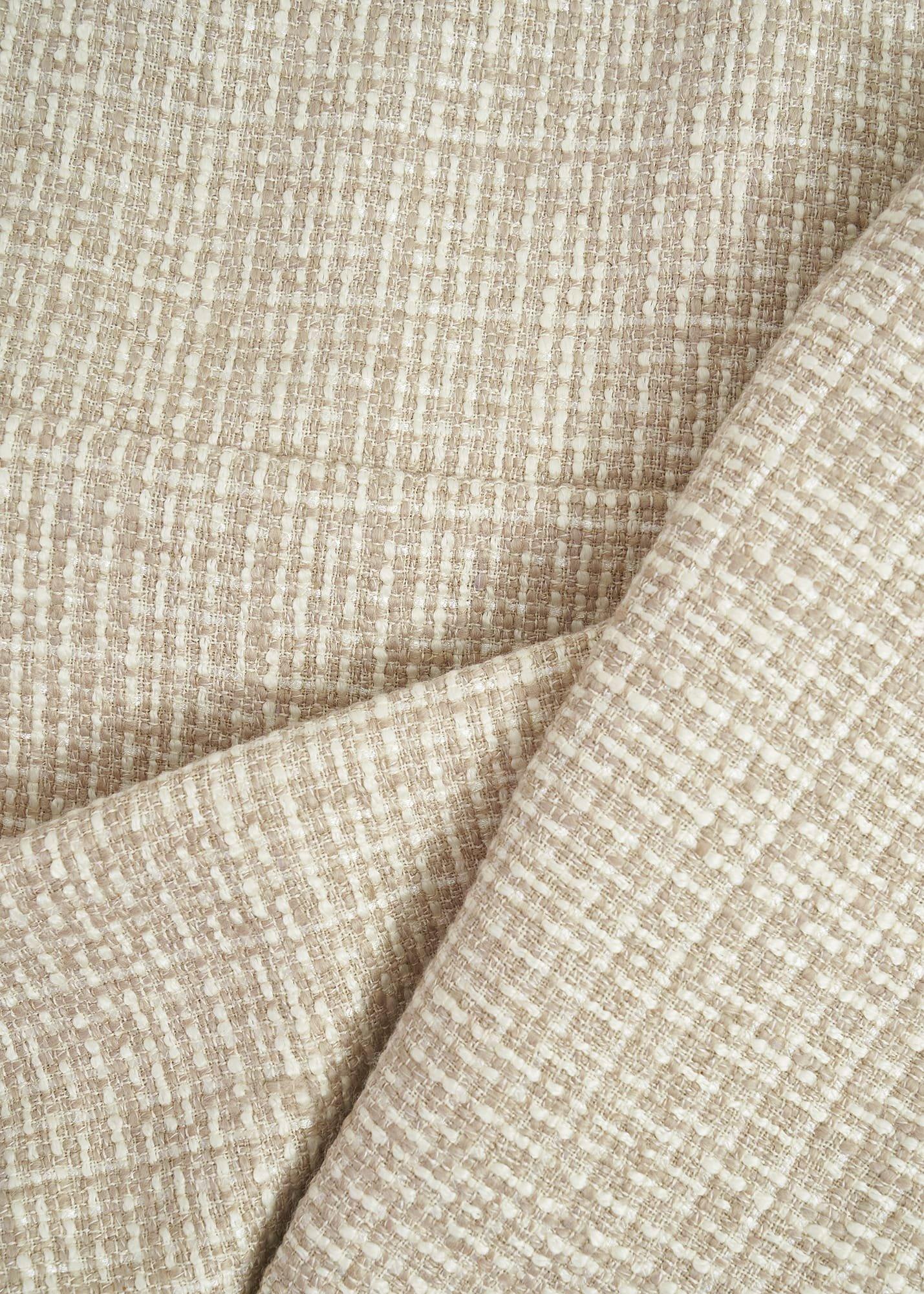 Oriana Tweed Dress, Oyster, hi-res