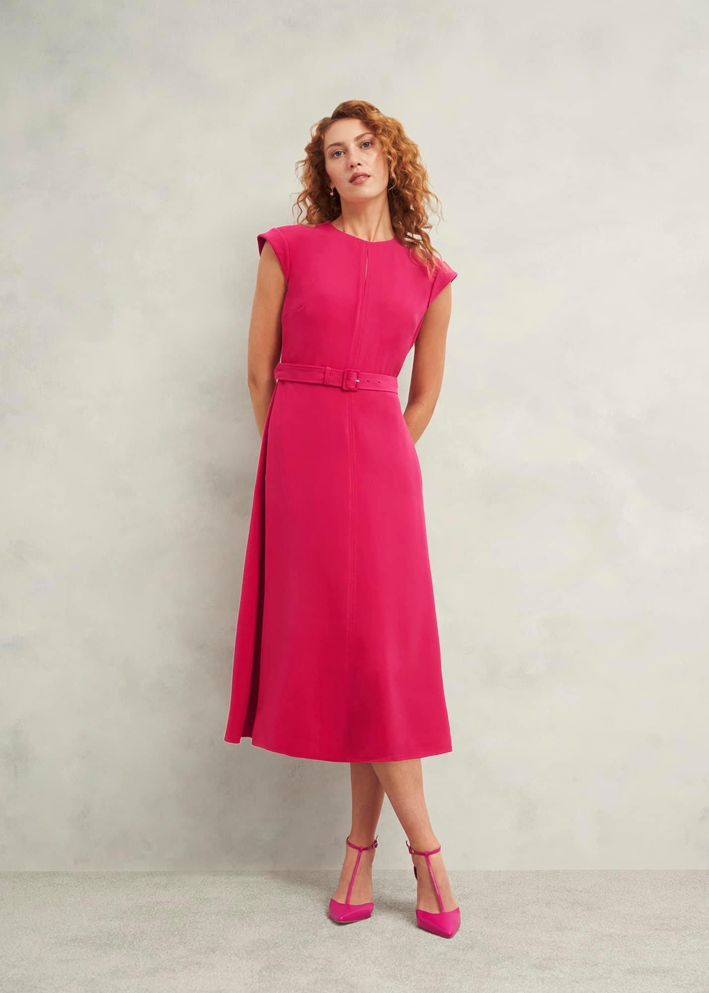Meera Dress, Zinnia Pink, hi-res