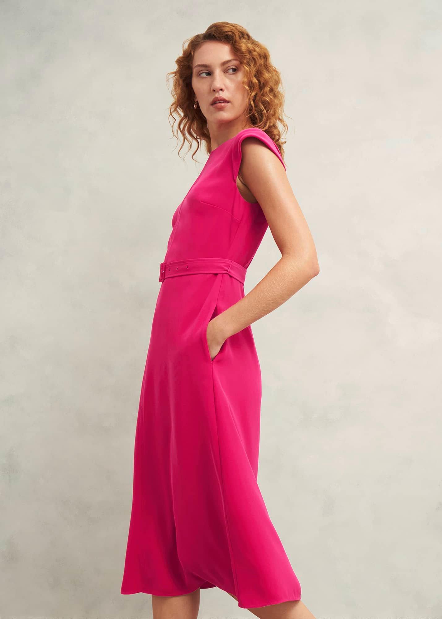 Meera Dress, Zinnia Pink, hi-res