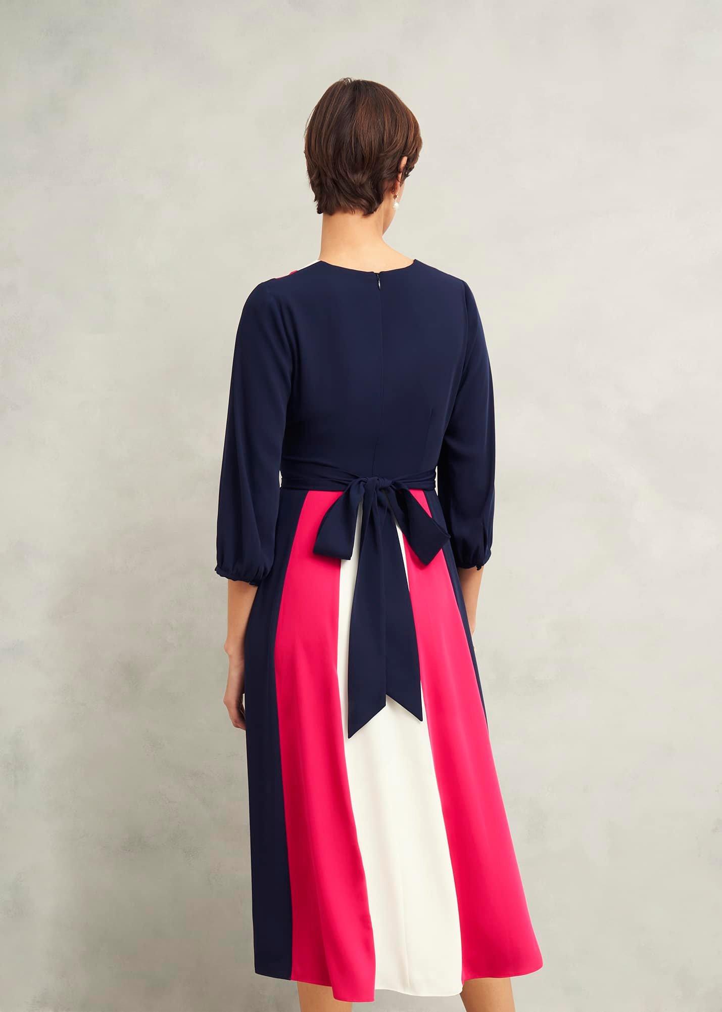 Cora Colour Block Dress, Multi, hi-res