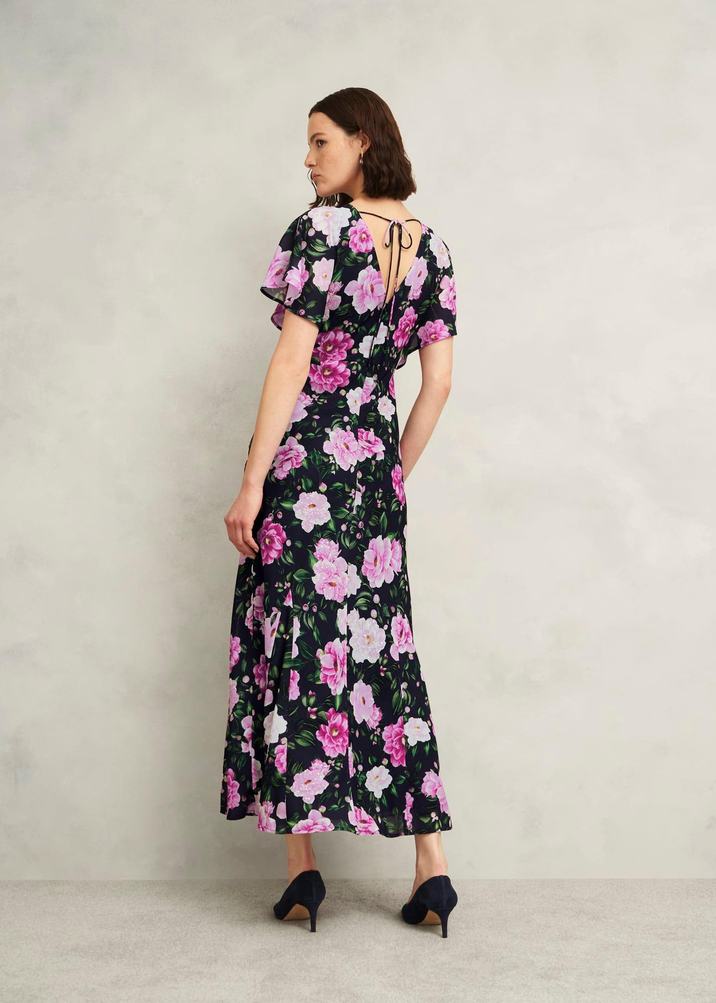 Lalena Sequin Floral Dress, Midnight Multi, hi-res