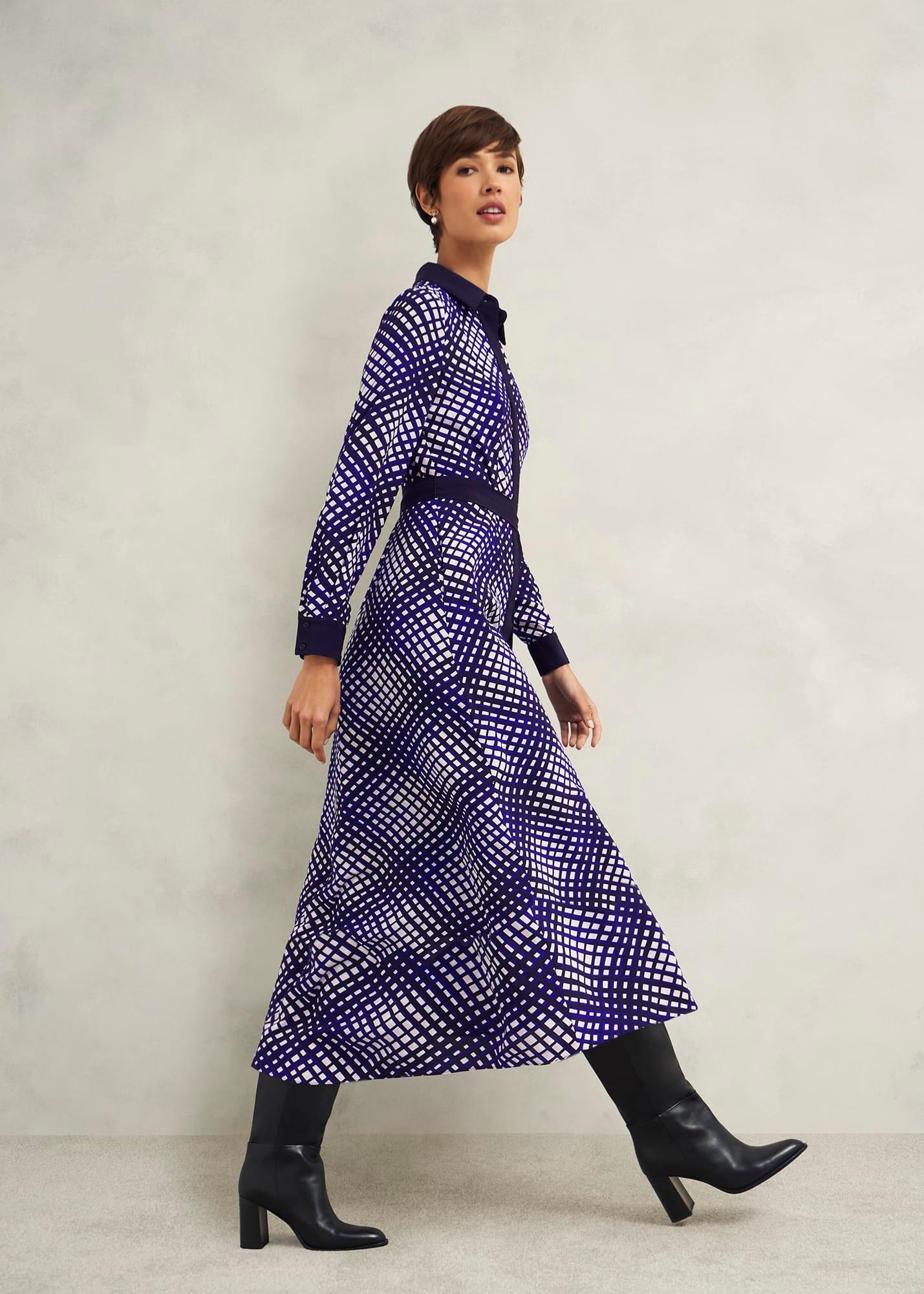 Elodie Shirt Dress, Multi, hi-res