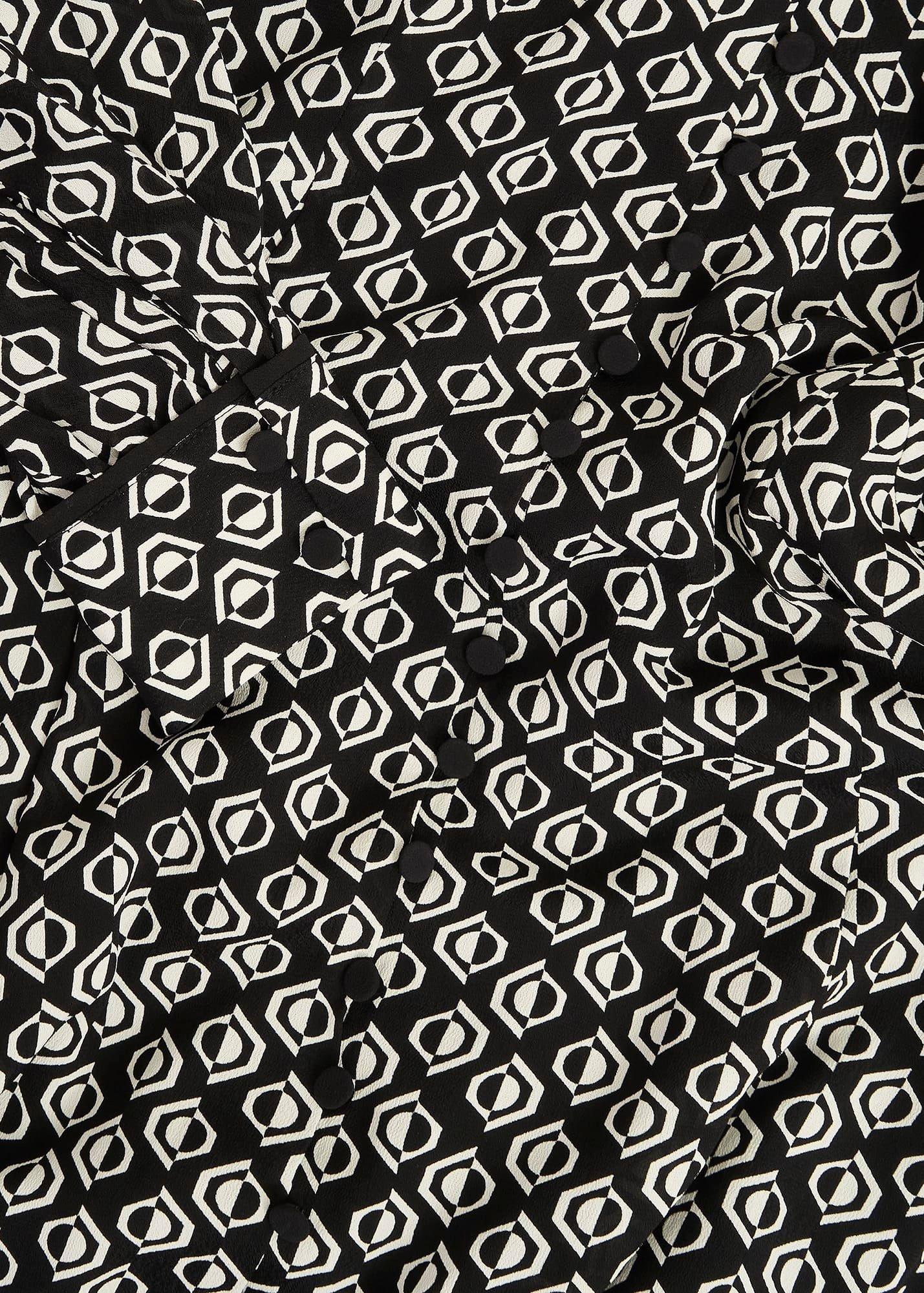 Zadie Dress, Black Cream, hi-res